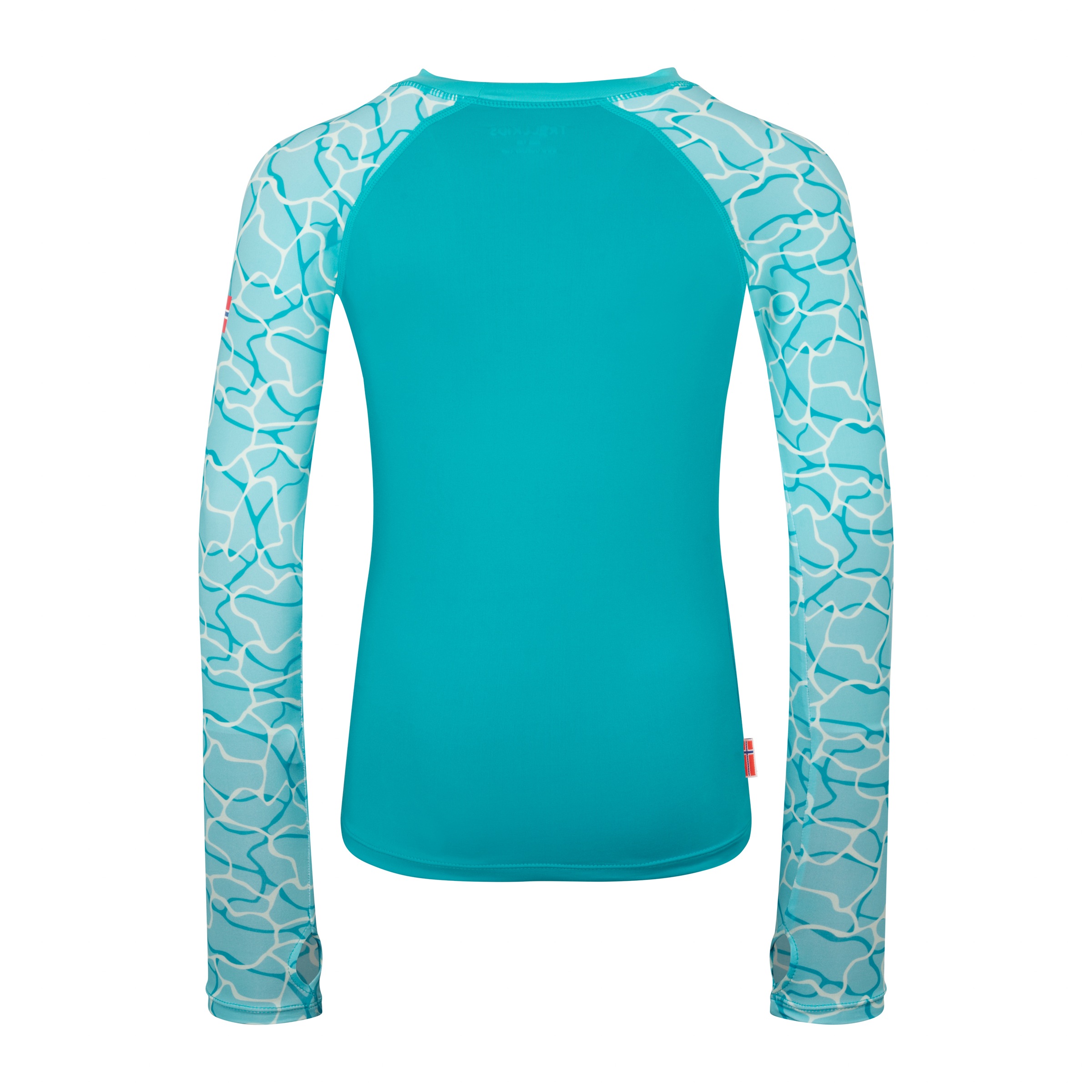 TROLLKIDS T-shirt à manches longues »GIRLS HAUKLAND SHIRT« körpernaher Schnitt, mit langen Ärmeln, mit Daumenlöchern