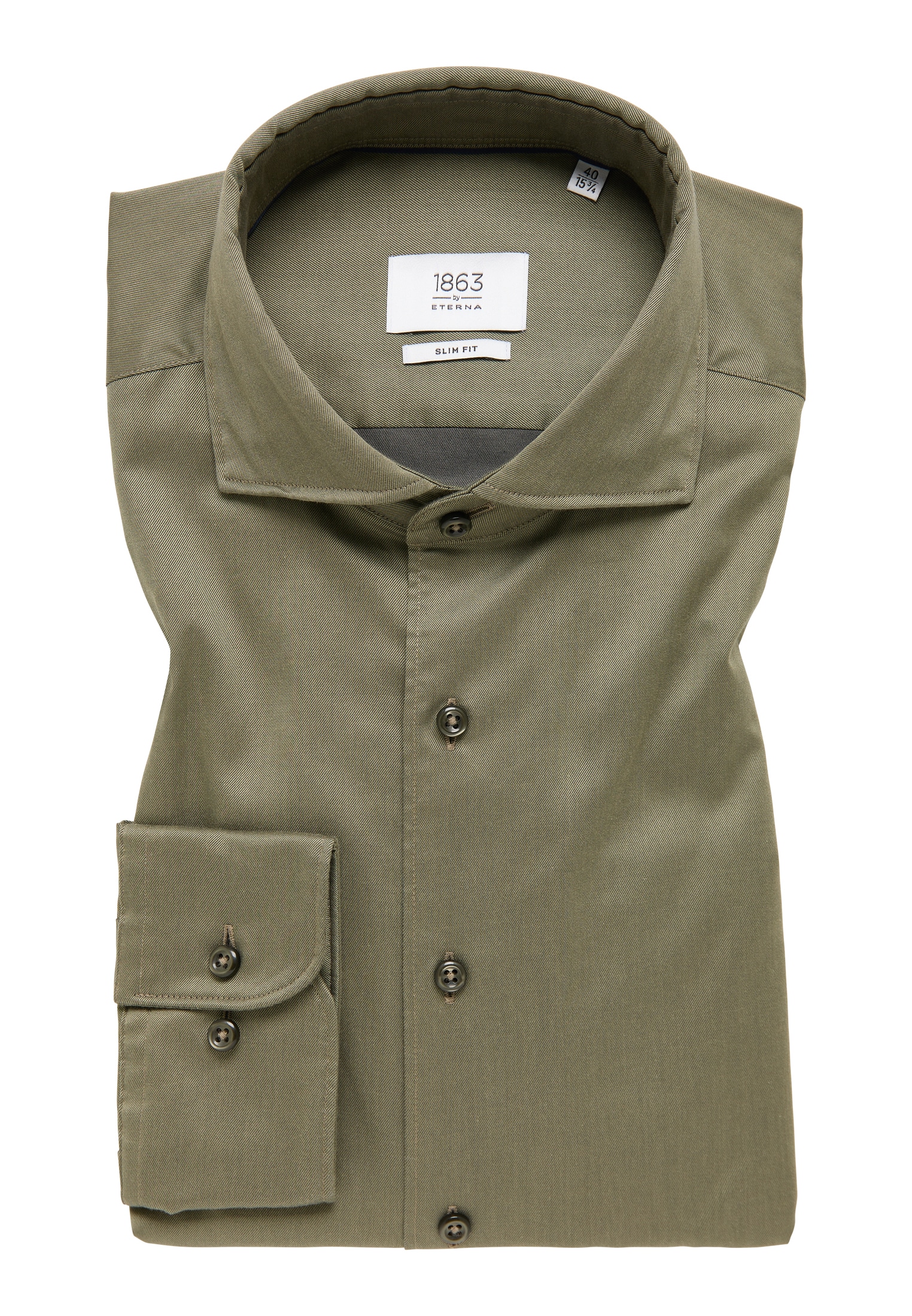 Eterna Langarmhemd »SLIM FIT«, EASY IRON (bügelleicht)