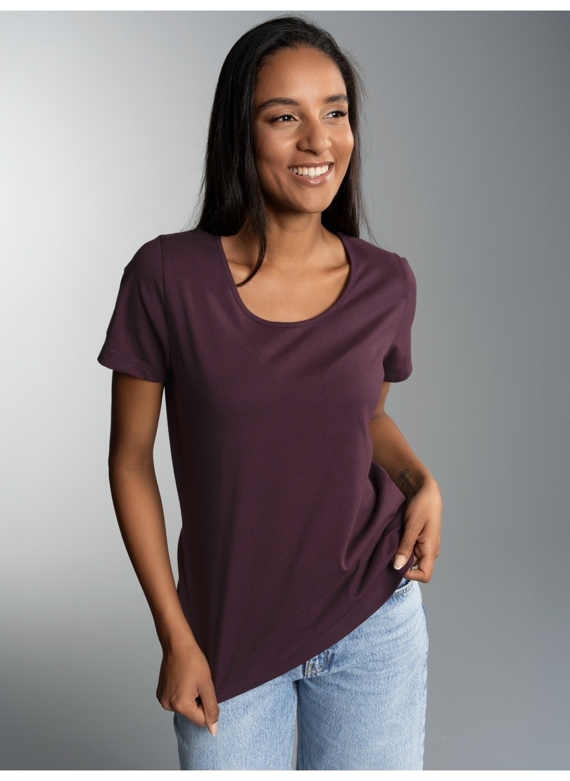 Image of Trigema T-Shirt "TRIGEMA Damen T Shirt aus Biobaumwolle" 1 Stk.