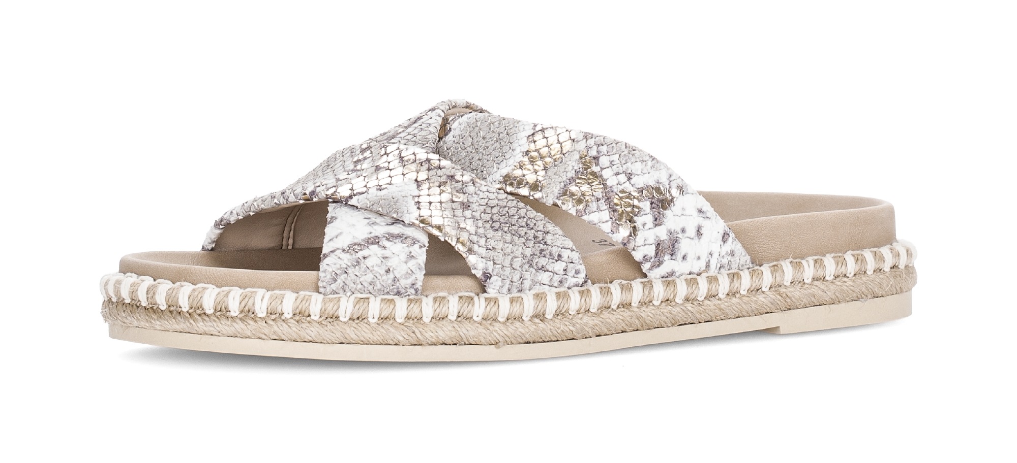 Image of Gabor Pantolette Plateau, Sommerschuh, Schlupfschuh in modischer Optik
