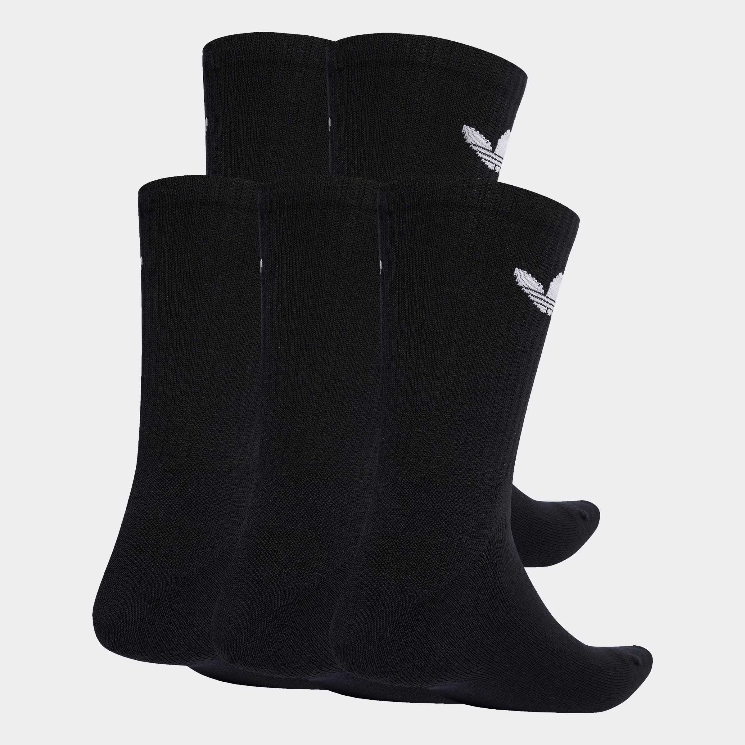 adidas Originals Chaussettes de sport »TREFOIL CUSHION CREW, 6 PAAR« 6 Couple tlg. für Laufen, 6er-Pack, mit Trefoil Logo, wadenlang