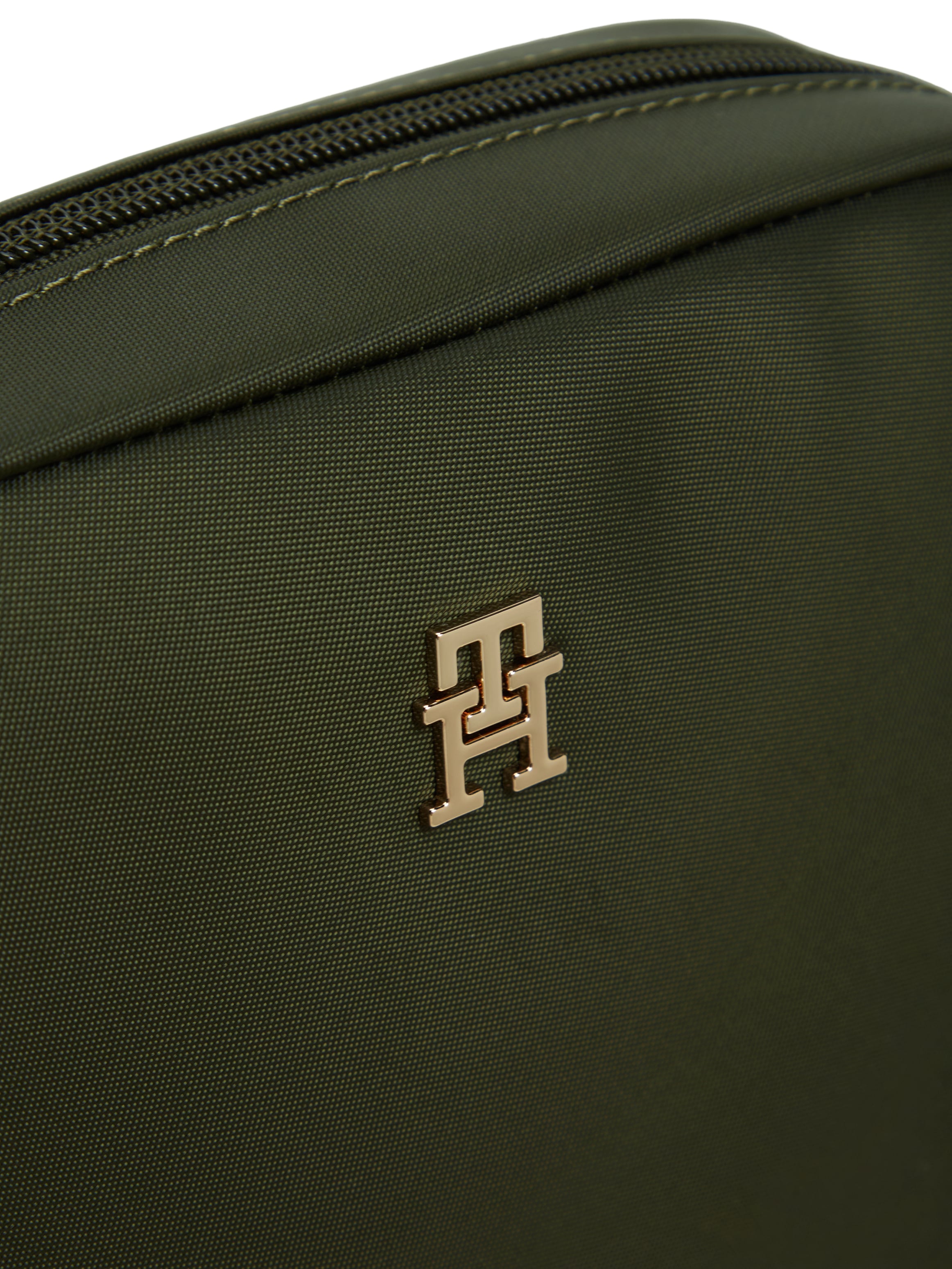 Tommy Hilfiger Mini sac »POPETTE CAMERA BAG« Sac bandoulière femme, sac épaule avec élément bijou TH