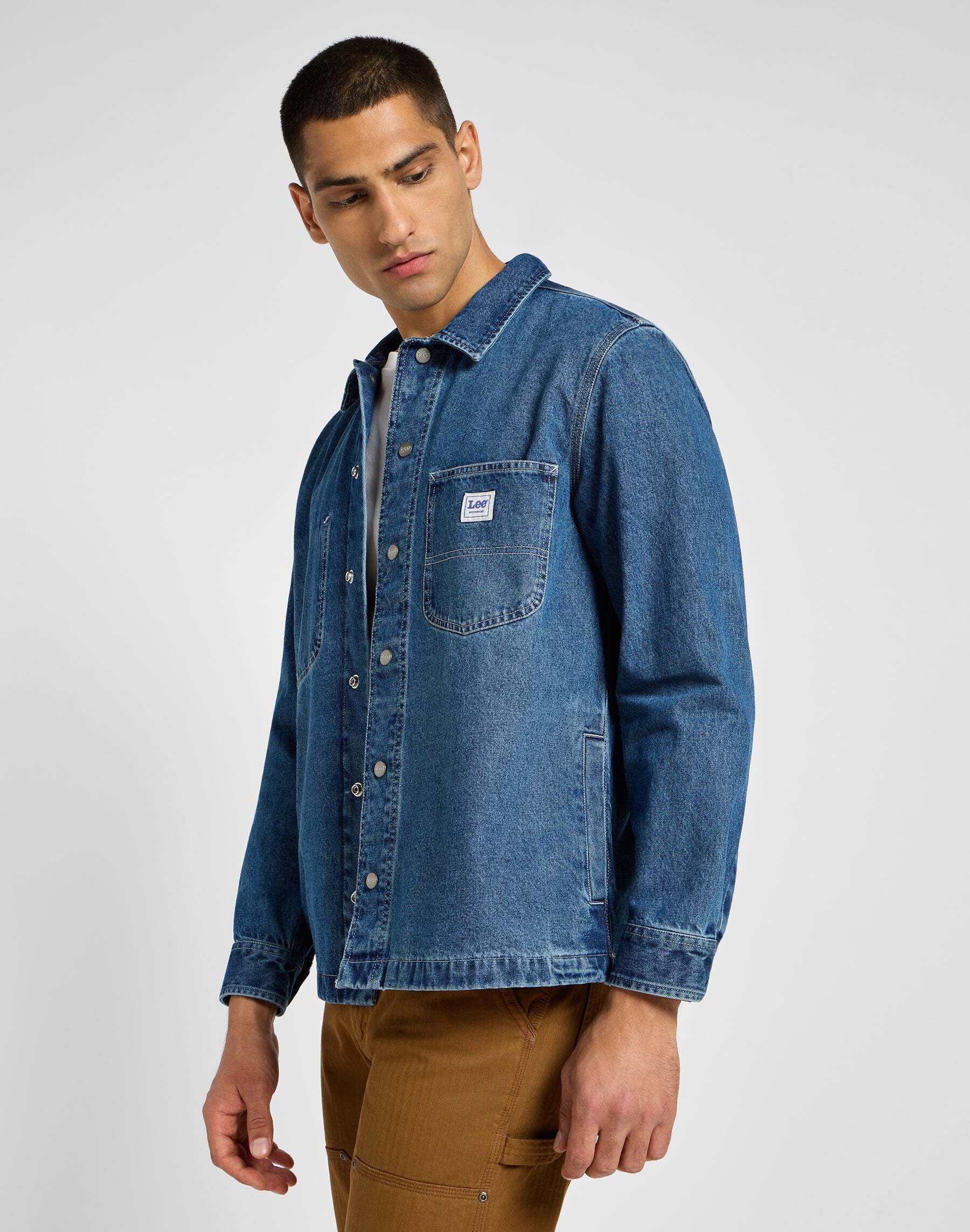 Lee® Jeanshemd »LEE Jeanshemd Worker Overshirt«