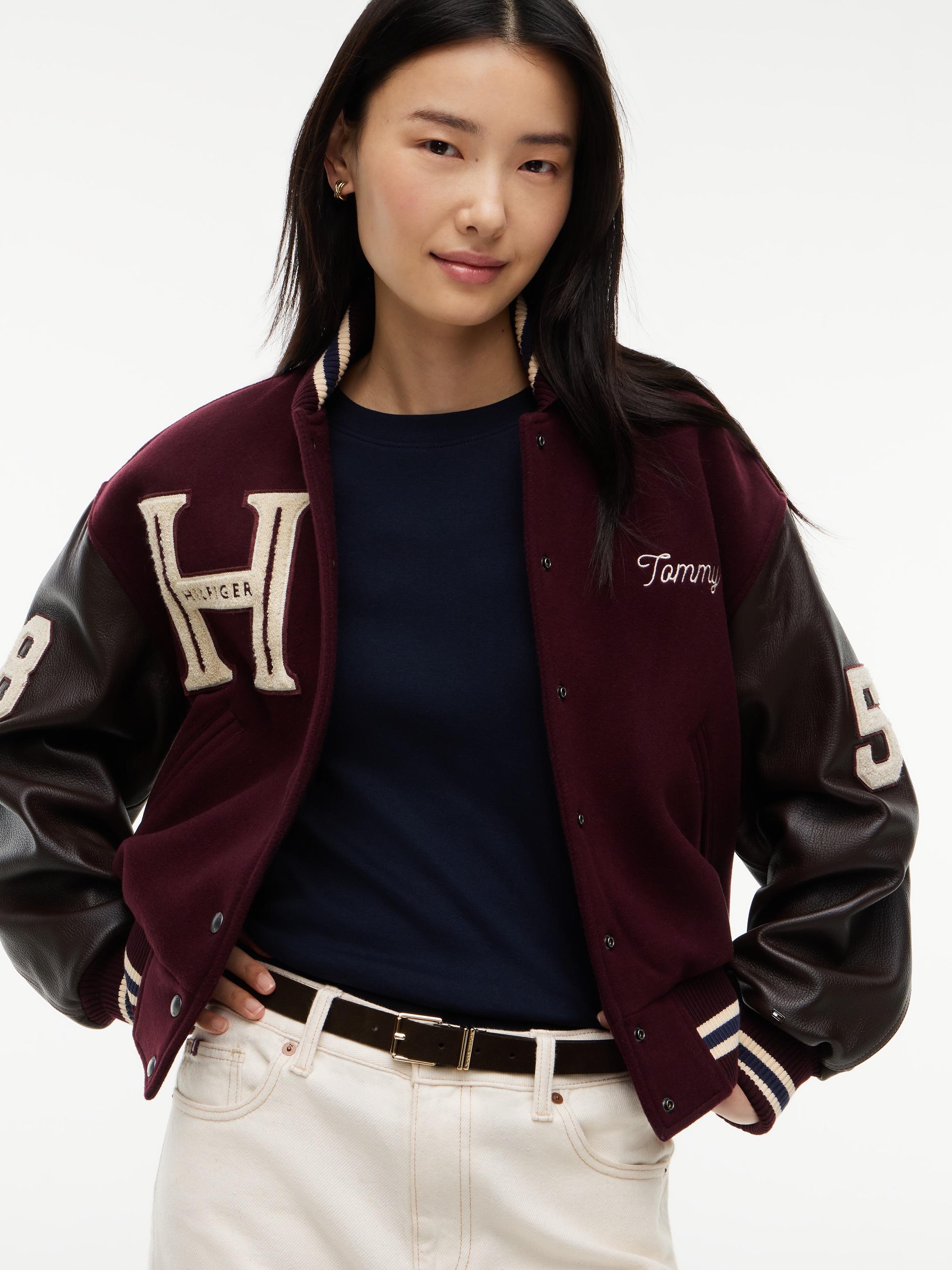 Image of Tommy Hilfiger Ledergürtel "SQUARE" Regular fit und grössenverstellbar