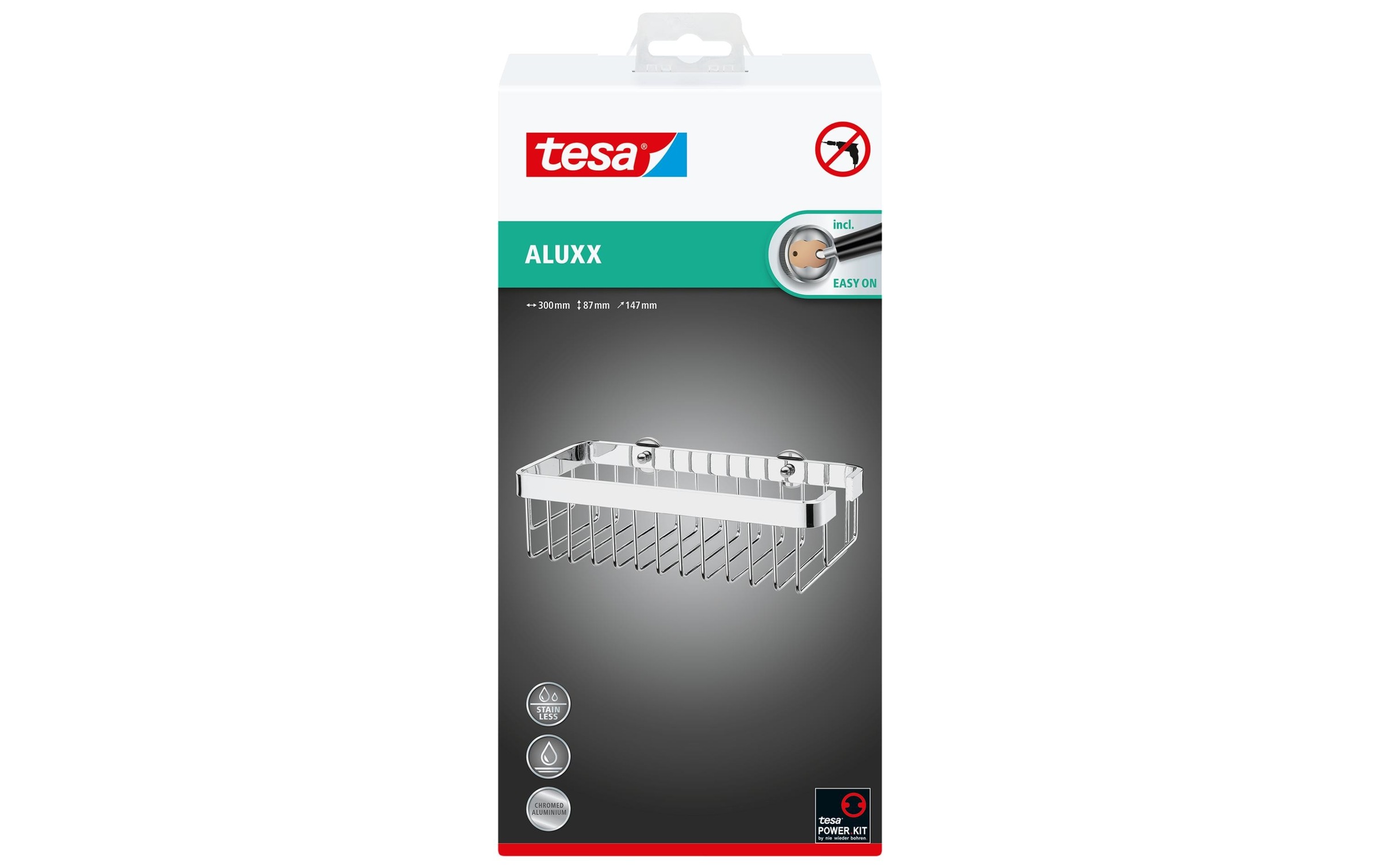 tesa Badregal »Aluxx einstöckig, L«