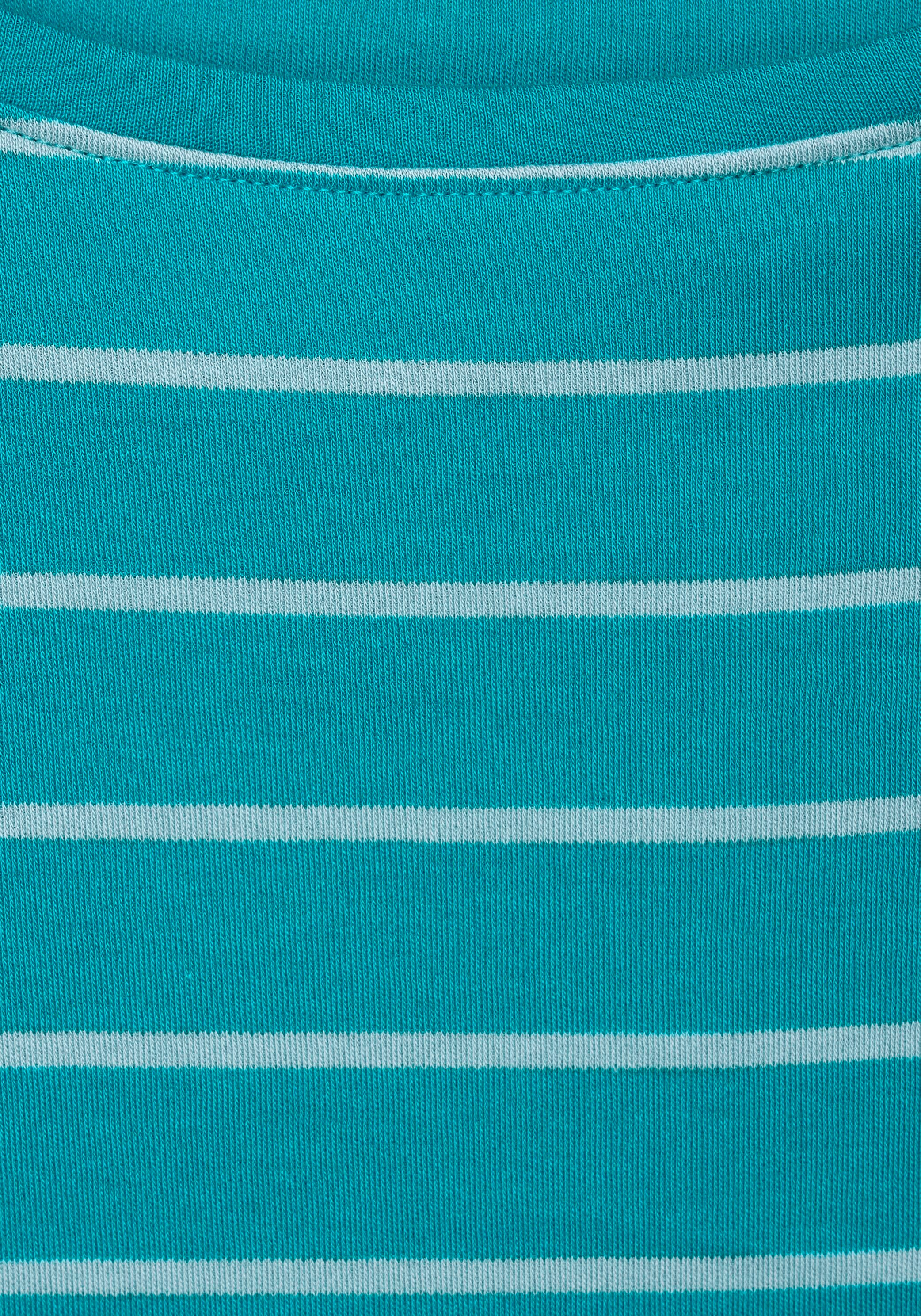 ♕ Cecil 3/4-Arm-Shirt »Basic Streifenshirt«, auf 3/4-langen mit versandkostenfrei Ärmeln