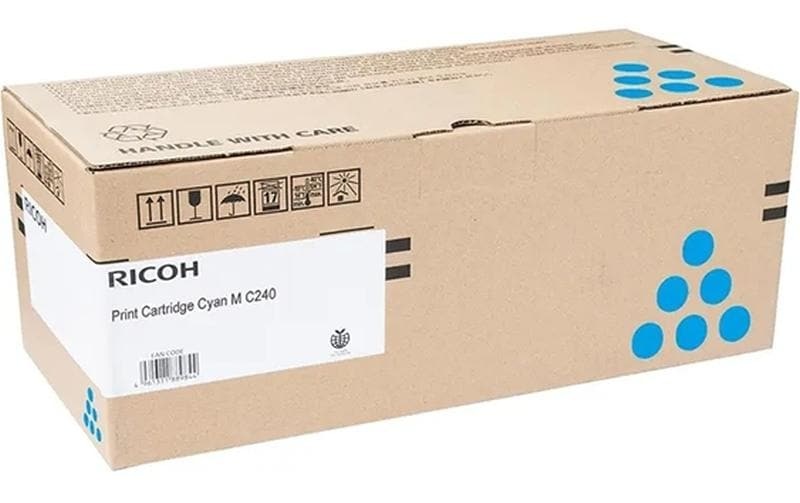 Image of Ricoh Tonerpatrone "M C240 408452 Cyan"