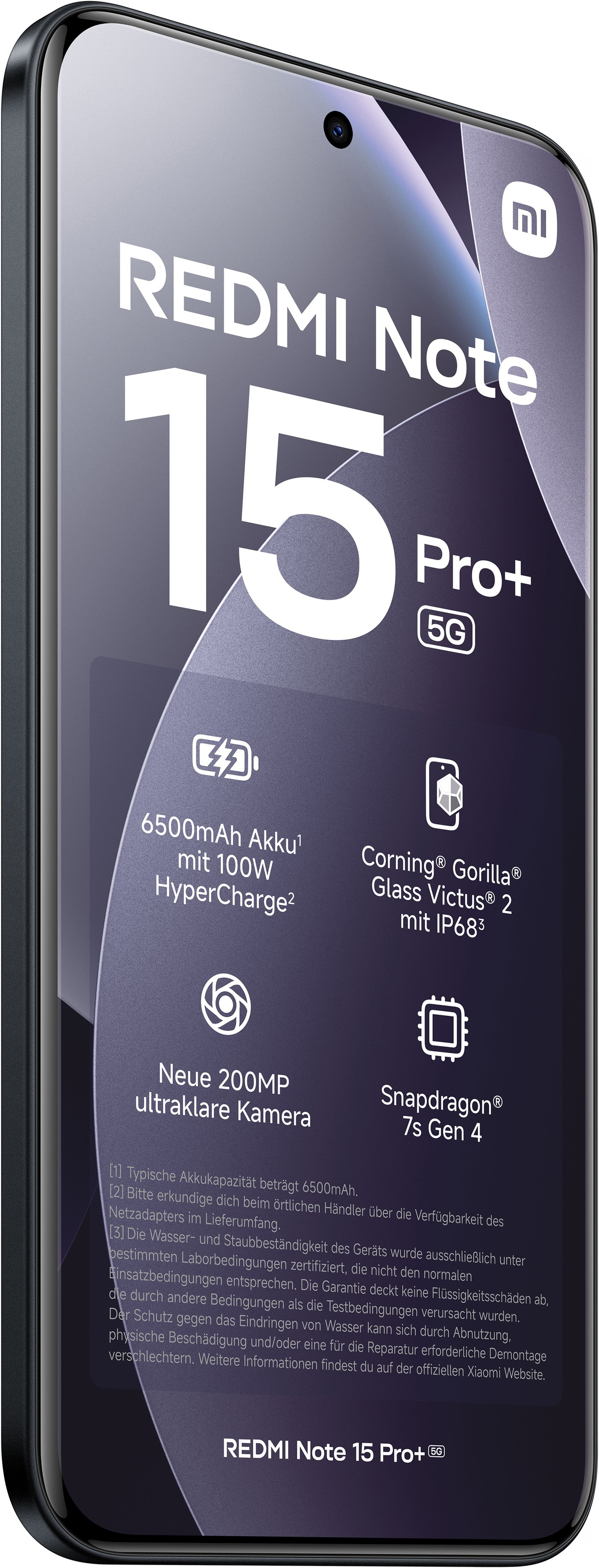 Xiaomi Smartphone »Redmi Note 15 Pro+ 5G 8+256« Black