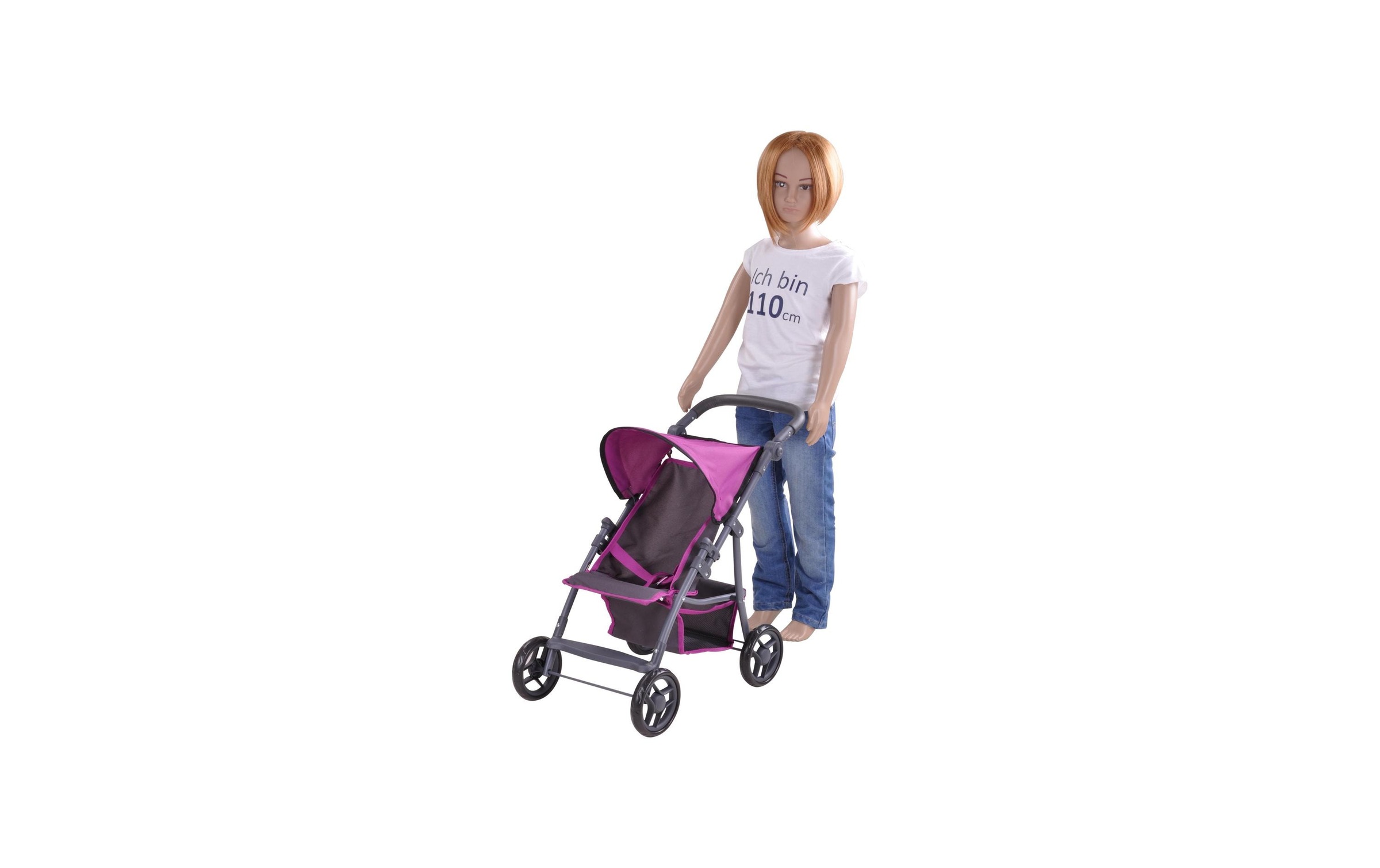 Knorrtoys® Puppenwagen »Liba – tec purple«
