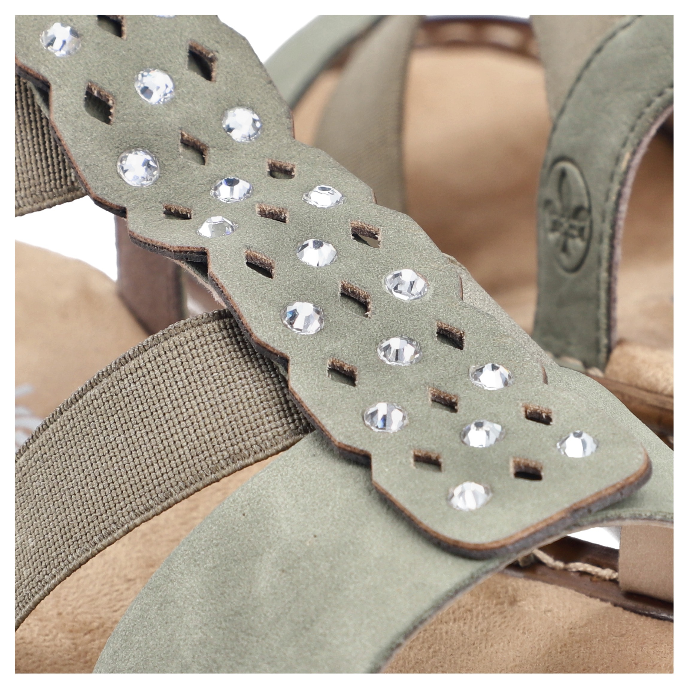 Rieker Sandale  Chaussure d'été, mule avec élastique pour un bon maintien
