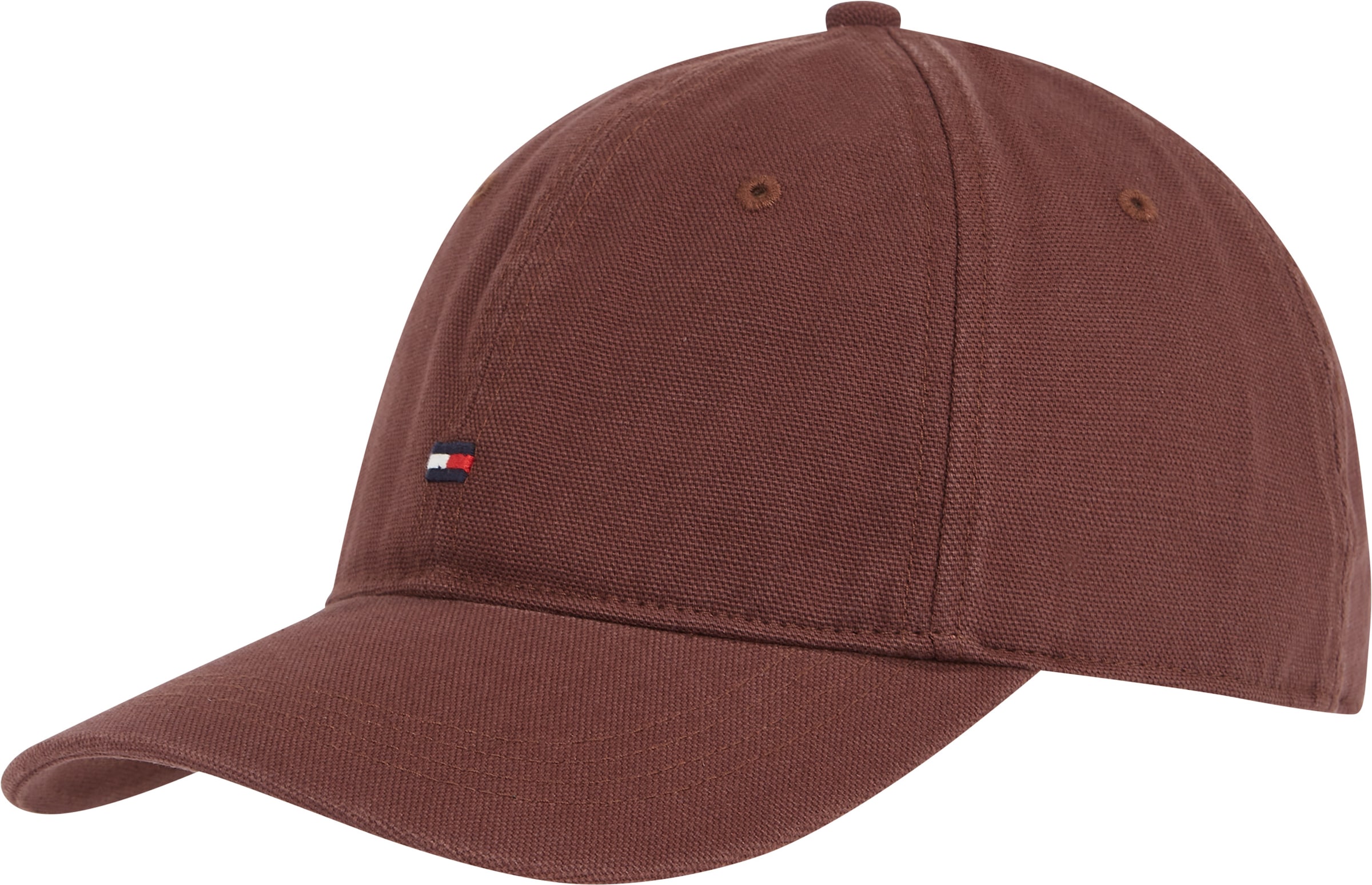 Image of Tommy Hilfiger Baseball Cap "TH FLAG SOFT 6 PANEL CAP" Mit festem Schirm