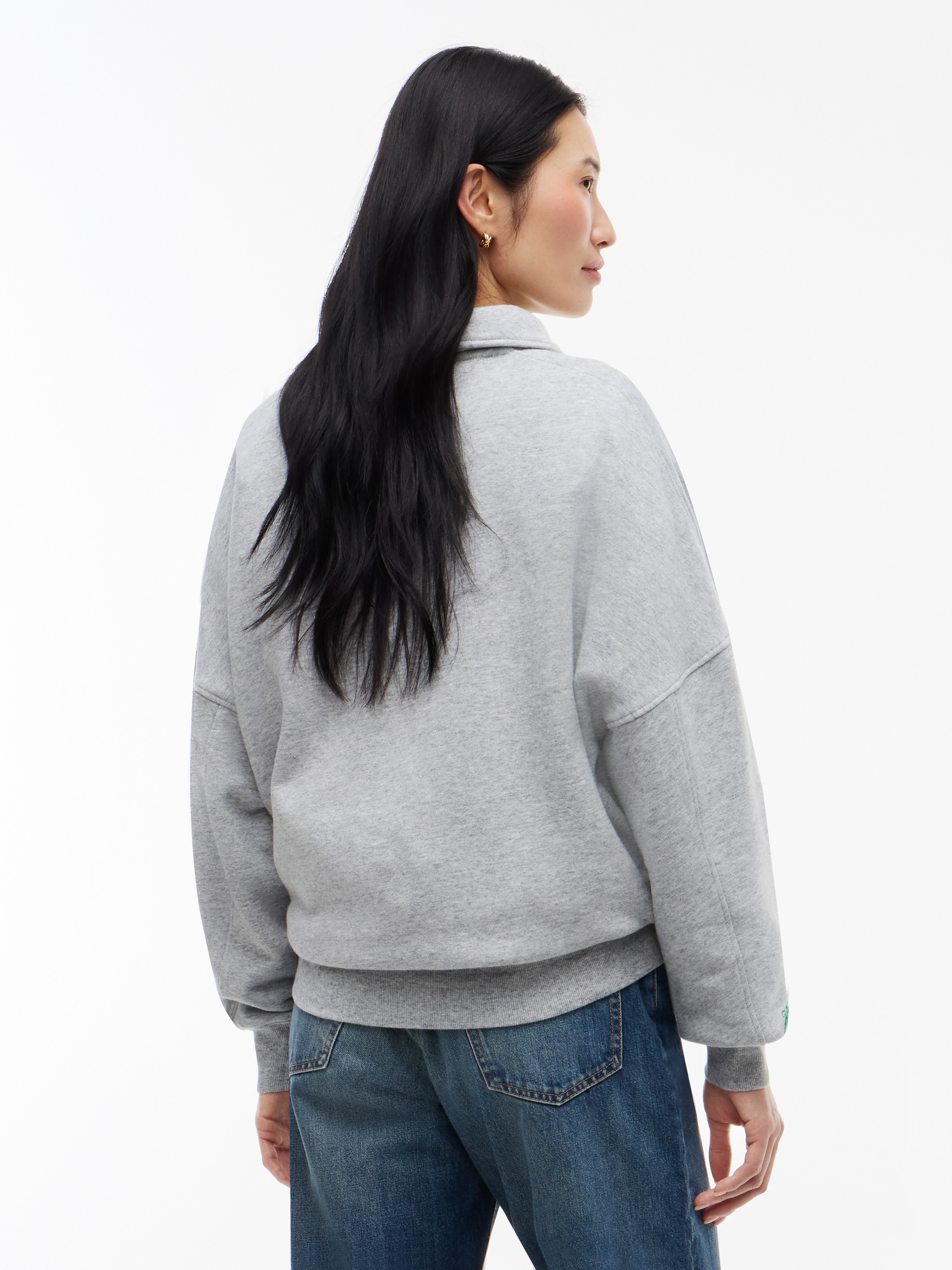 Tommy Hilfiger Sweat-shirt »STUDIO TOMMY HALF-ZIP POLO SWT«, Coton
