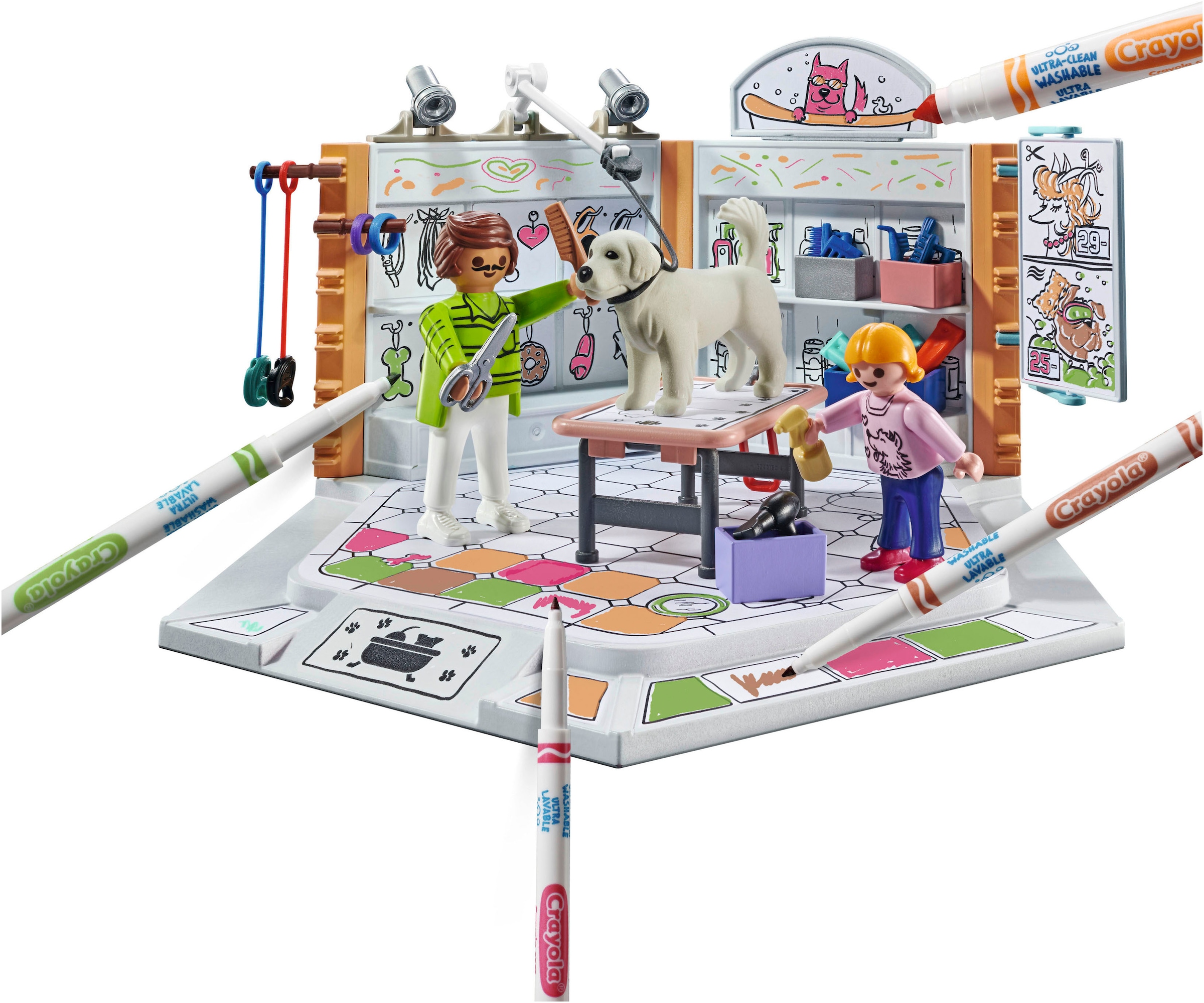 Playmobil® Jeu de construction »Hundesalon (71514), Color« Made in Europe