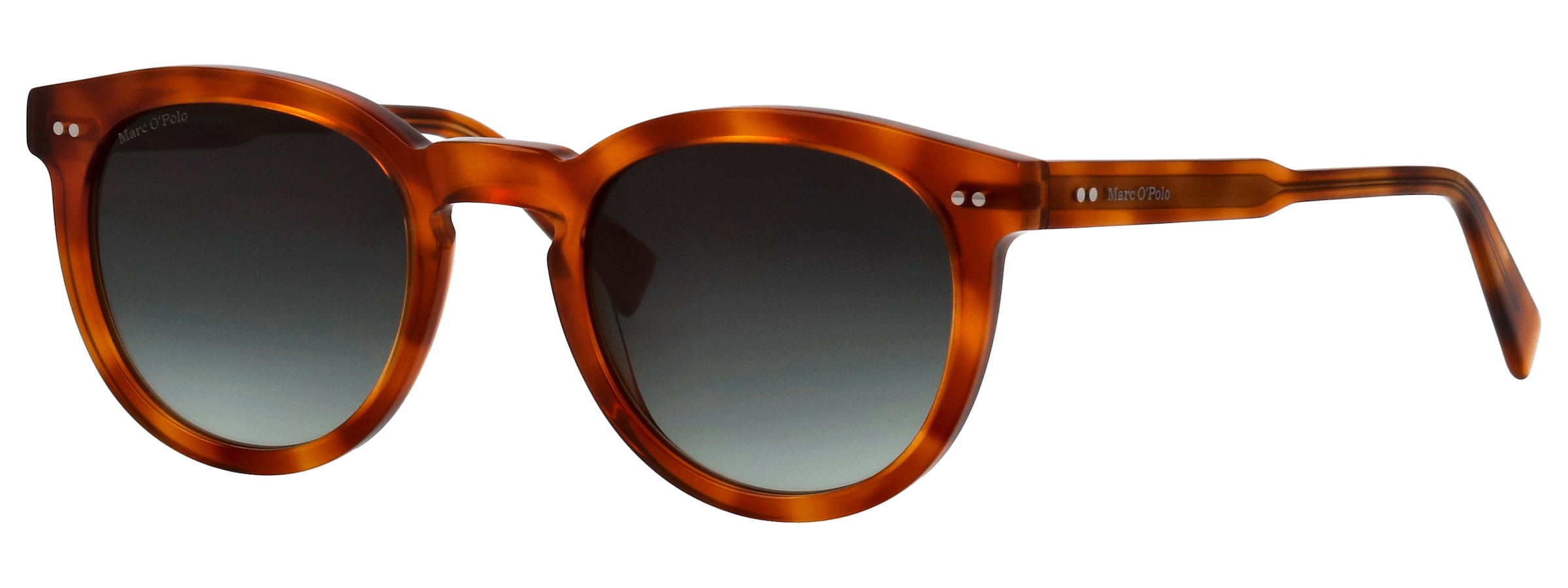 Marc O'Polo Sonnenbrille »Modell 506238« Form Panto, Logoschriftzug auf Bügel, Kunststofffassung