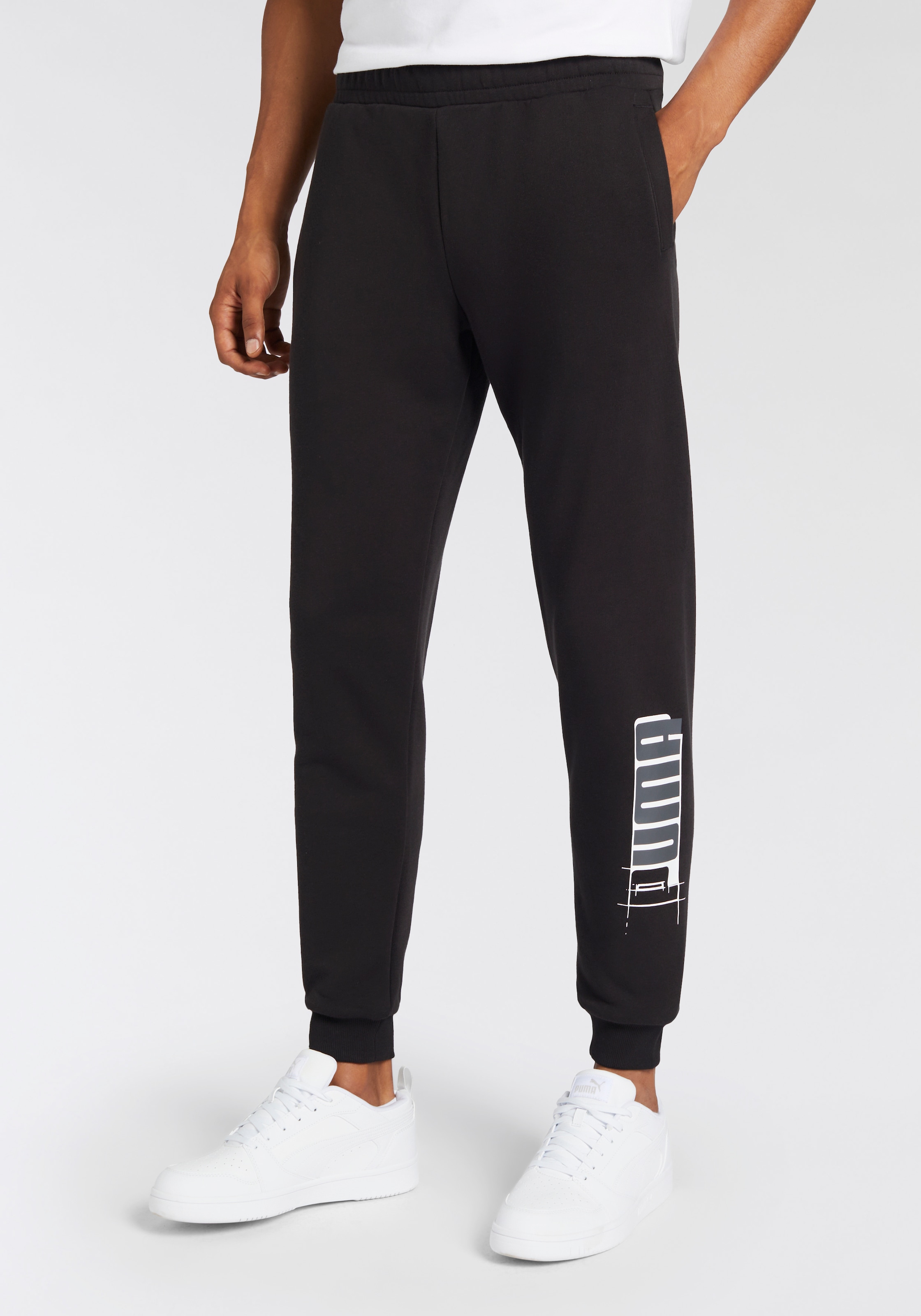 PUMA Trainingshose »ESS+ LOGO LAB SWEATPANTS TR CL«