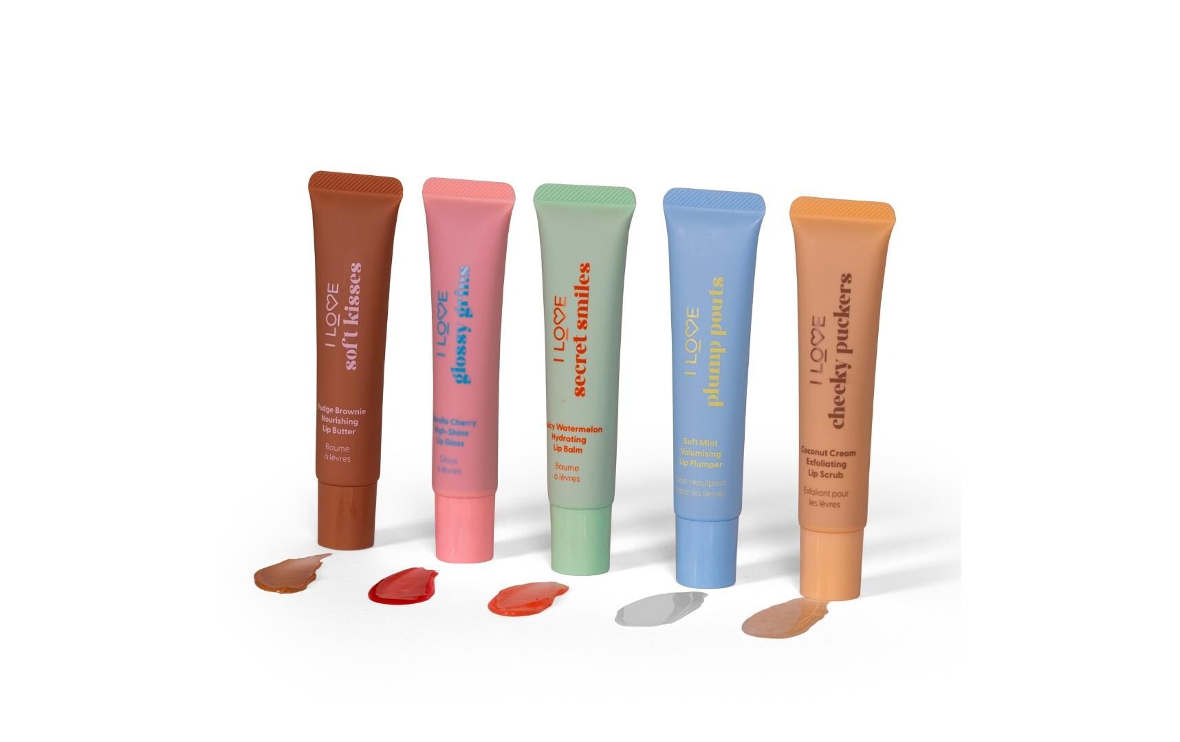 Lippenpflegemittel »I Love Being Lippy Lip Care 5-teilig«, (5 tlg.)