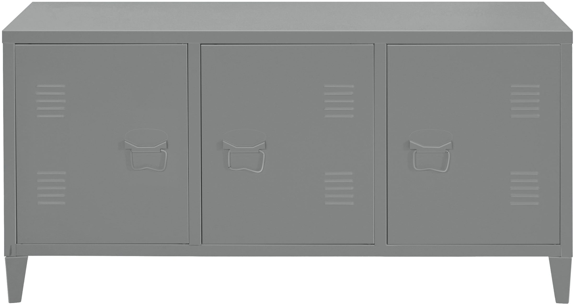 »Jensjorg«, aus 1 x cm Lowboard Lowboard Metall, der andas Breite kaufen bequem Tür, 120 hinter Einlegeboden