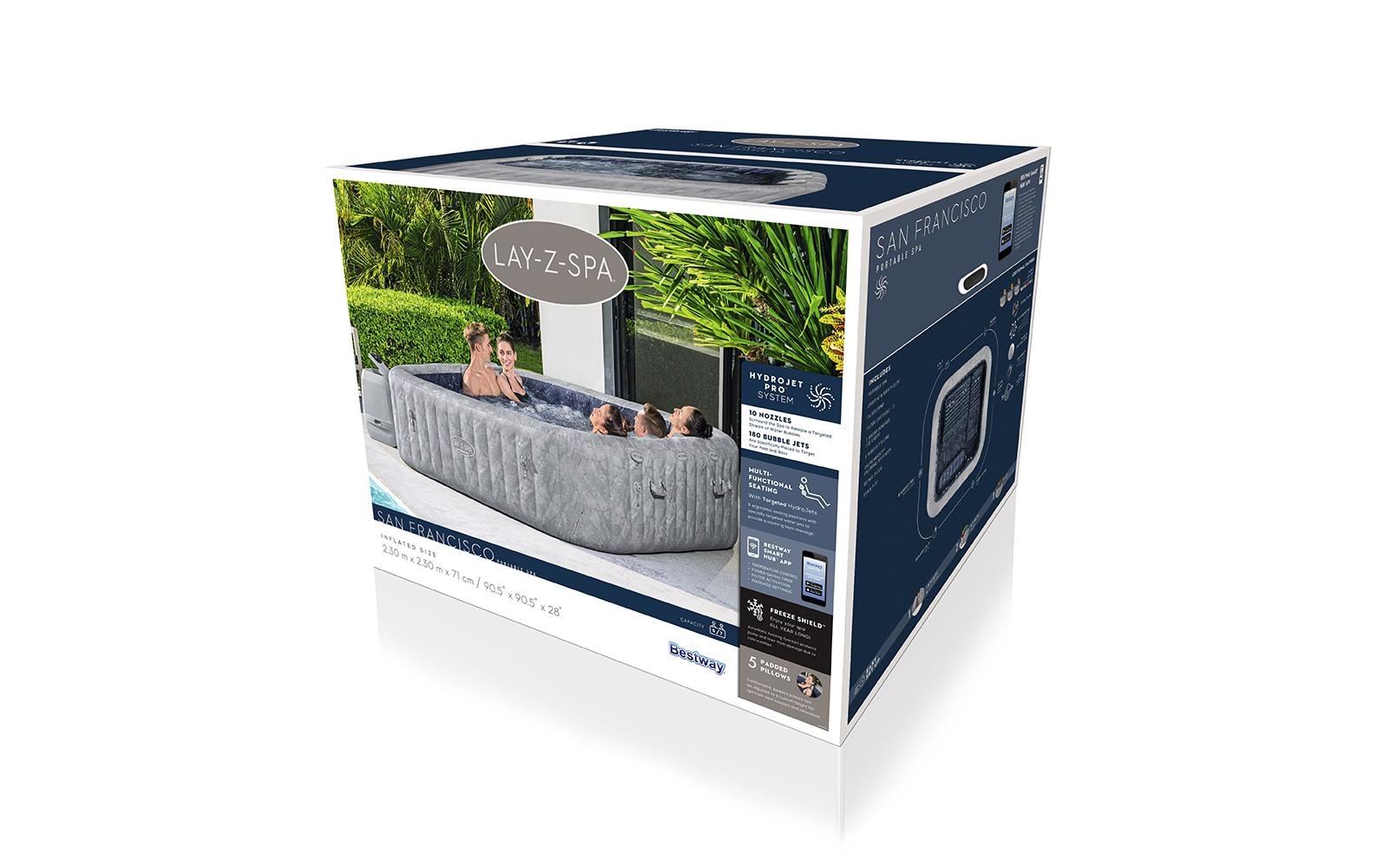 Bestway Whirlpool »Whirlpool San Francisco HydroJet«