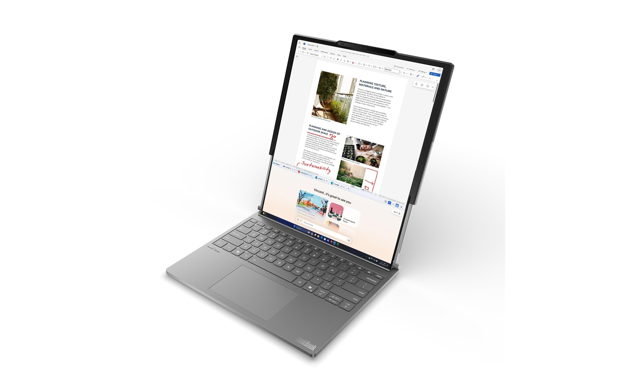 Lenovo Notebook »Plus G6 Rollable Copilot+ PC« / 16,7 ″ Intel Core Ultra 7