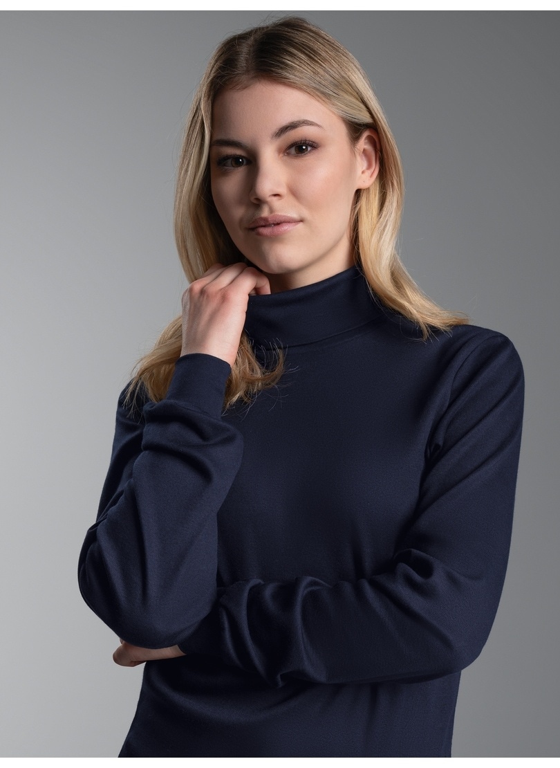 Trigema T-shirt à col roulé »TRIGEMA Langarm Ski- und Sport-Rollkragenpullover« 1 cuis