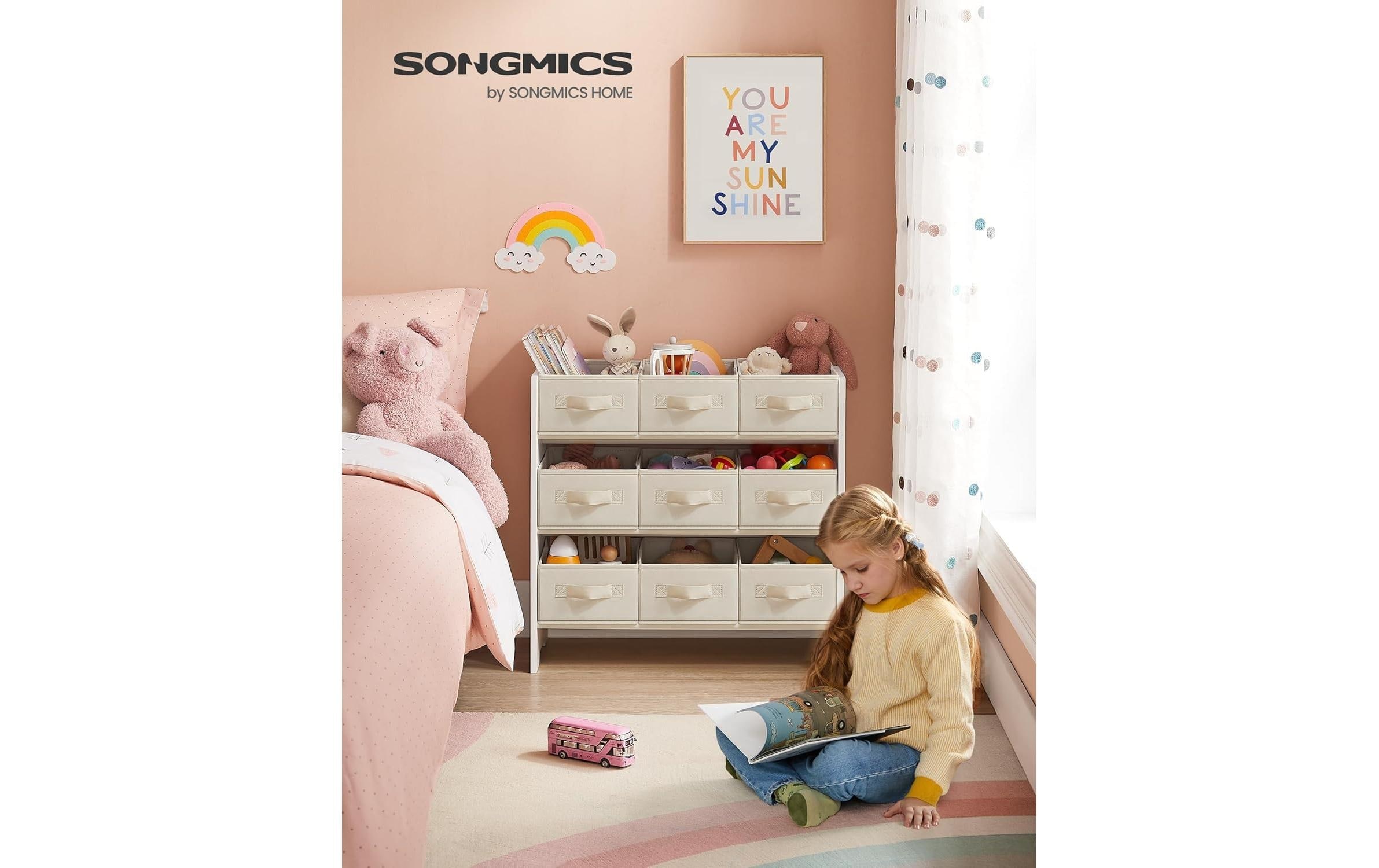 SONGMICS Étagère pour enfants »mit 9 Boxen 62.5 cm x 60 cm«