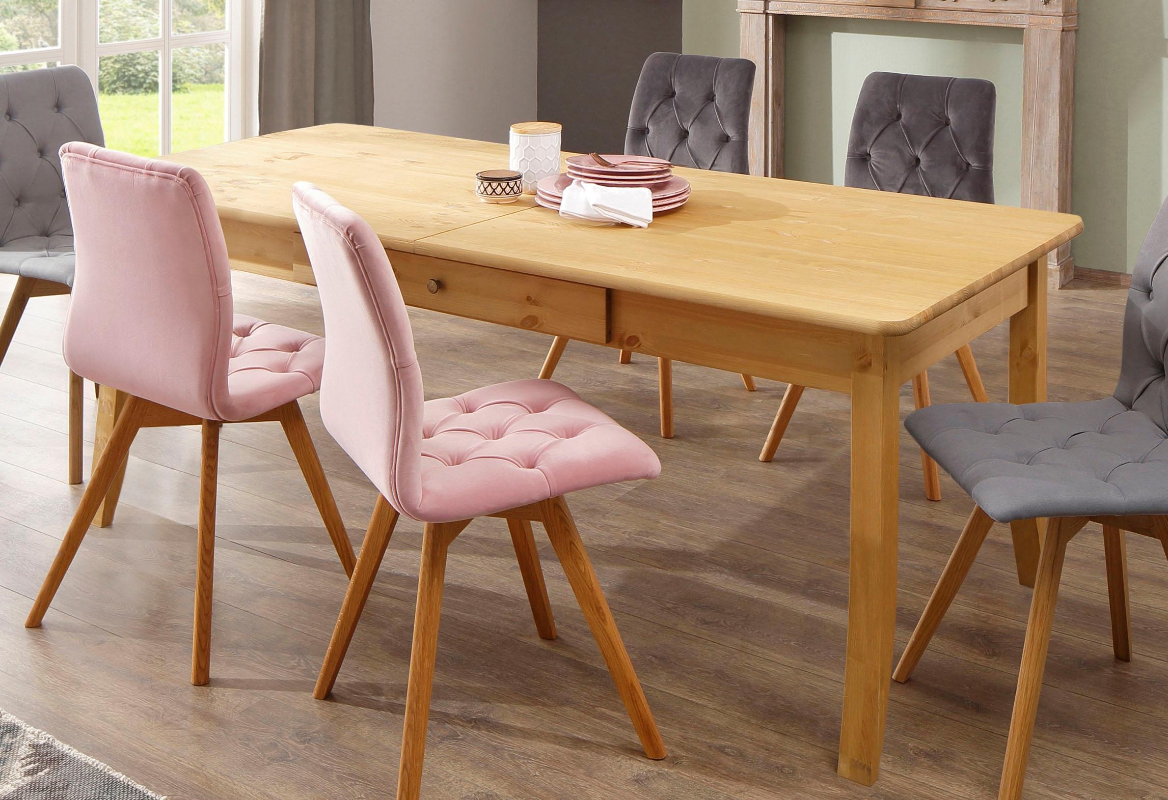 Image of Home affaire Esstisch »Palermo«, mit Auszugfuntion und 2 Schubladen bei Ackermann Versand Schweiz