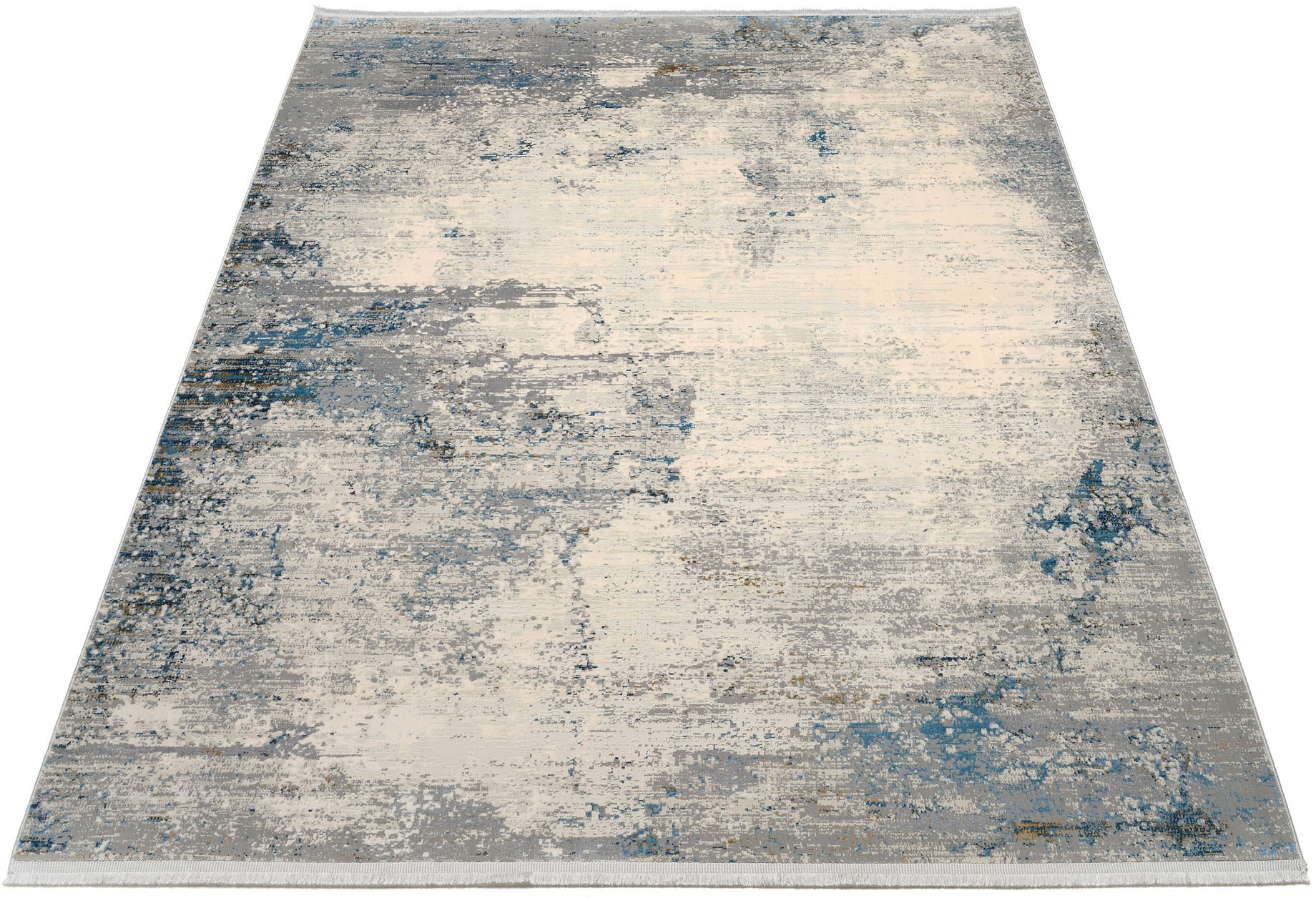 Image of OCI DIE TEPPICHMARKE Teppich "ELEMENTS NAPALI" rechteckig 8 mm Höhe Kurzflor, dezenter Glanz, Viskose, Wohnzimmer