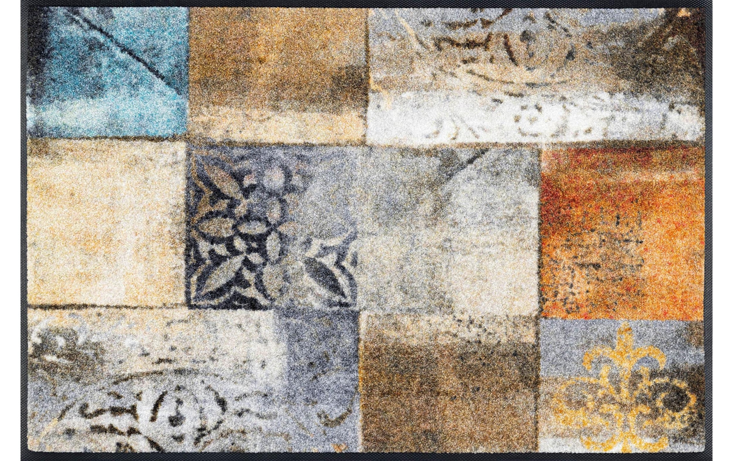 Image of wash+dry by Kleen-Tex Fussmatte »Tilea 50 cm x 75«, quadratisch, - mm Höhe bei Ackermann Versand Schweiz