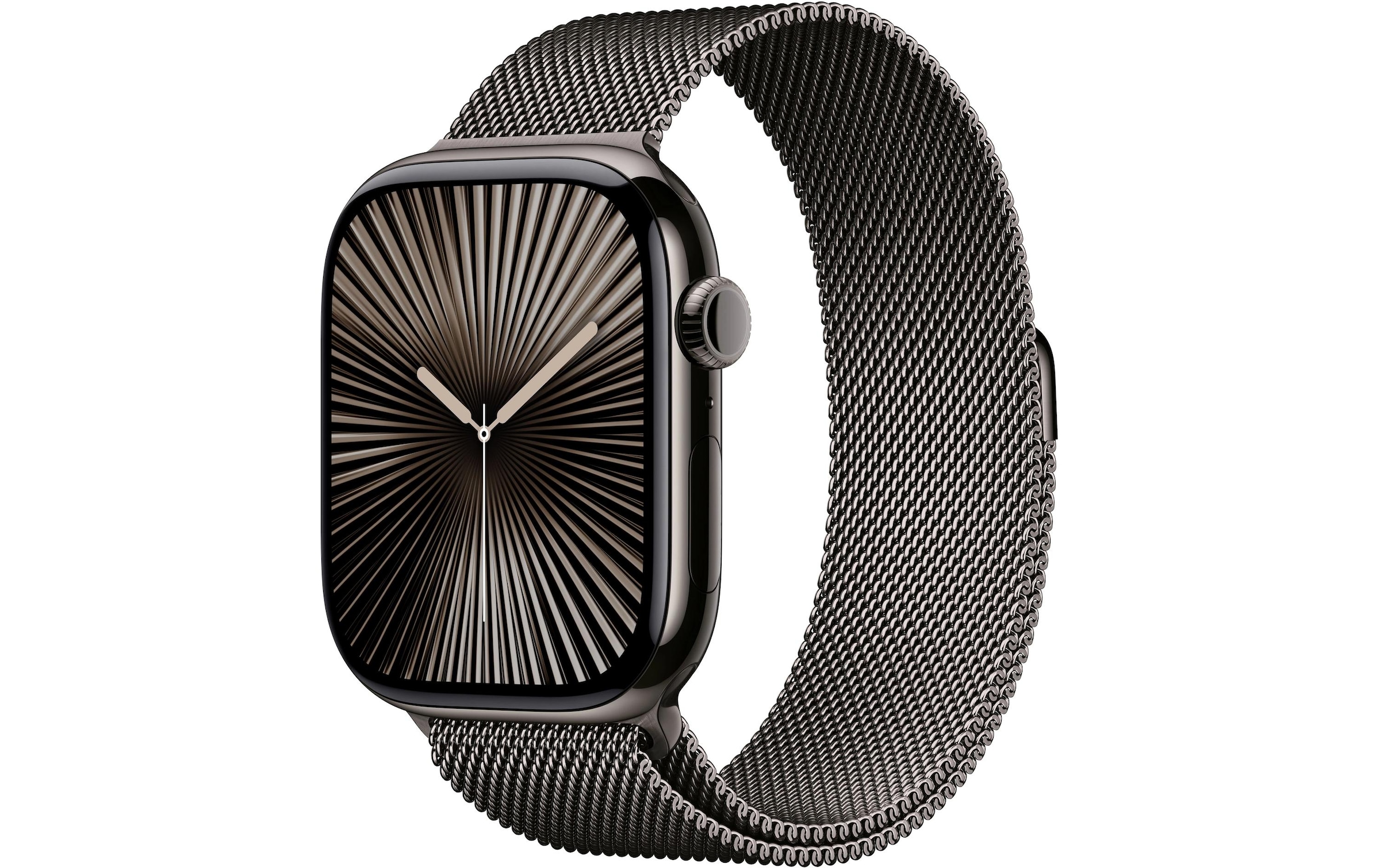 Apple Watch Series 10 Titan, 46 mm, GPS + Cellular, Milanese Loop S/M, Schiefer