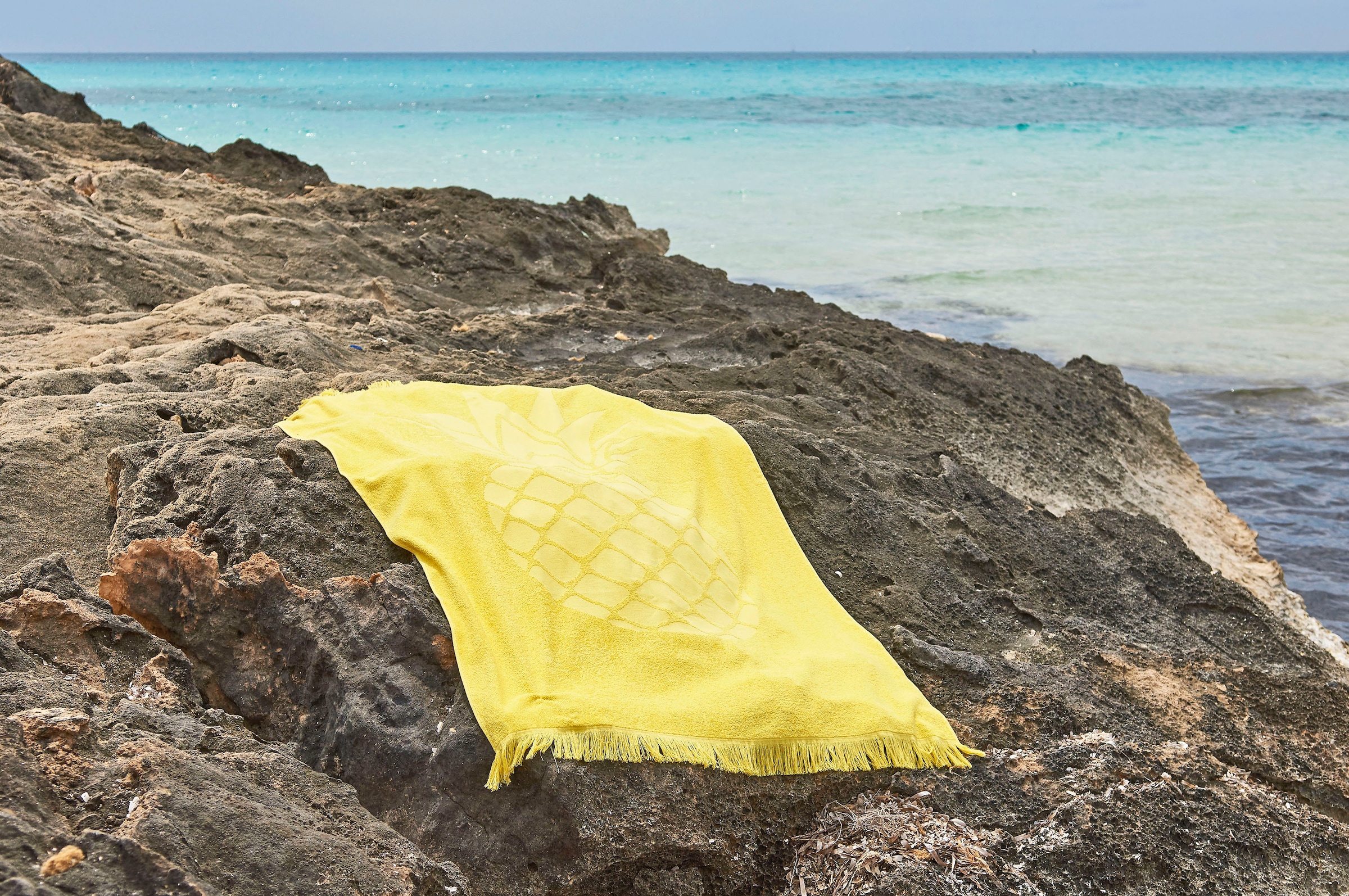 jetzt (1 »Pineapple«, oder St.), done.® als Strandtuch saugfähige Hamamtücher Frottier-Innenseite, Sauna- kaufen ideal