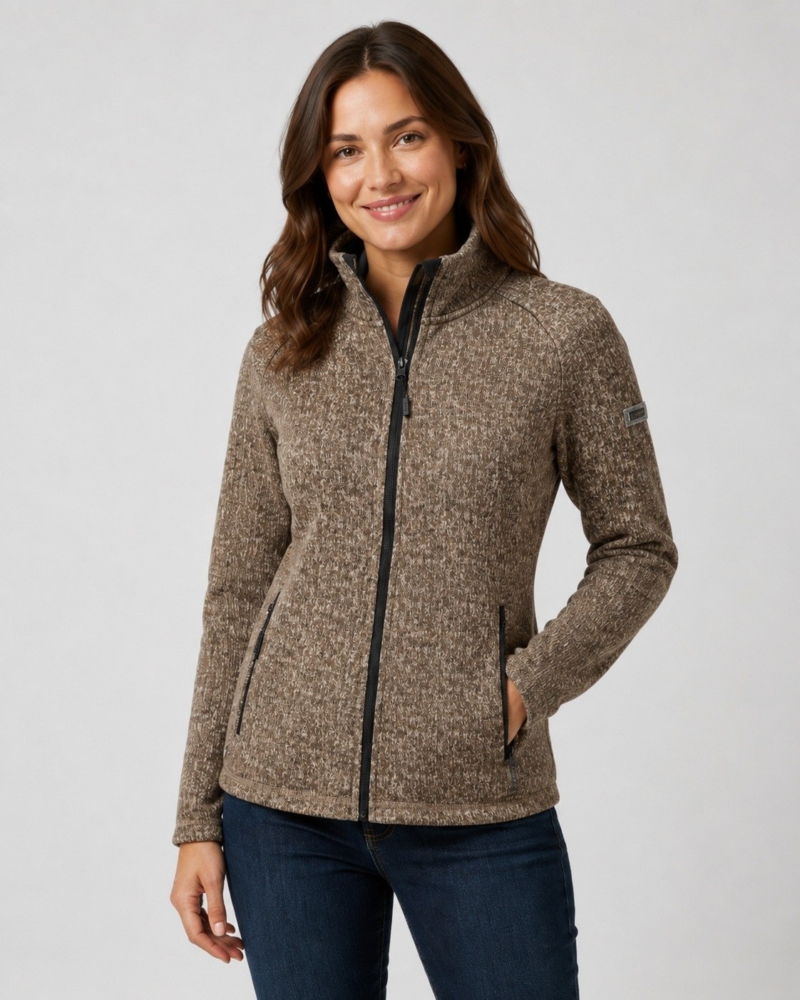 LPO Veste polaire »Fleecejacke Lovis« avec capuche