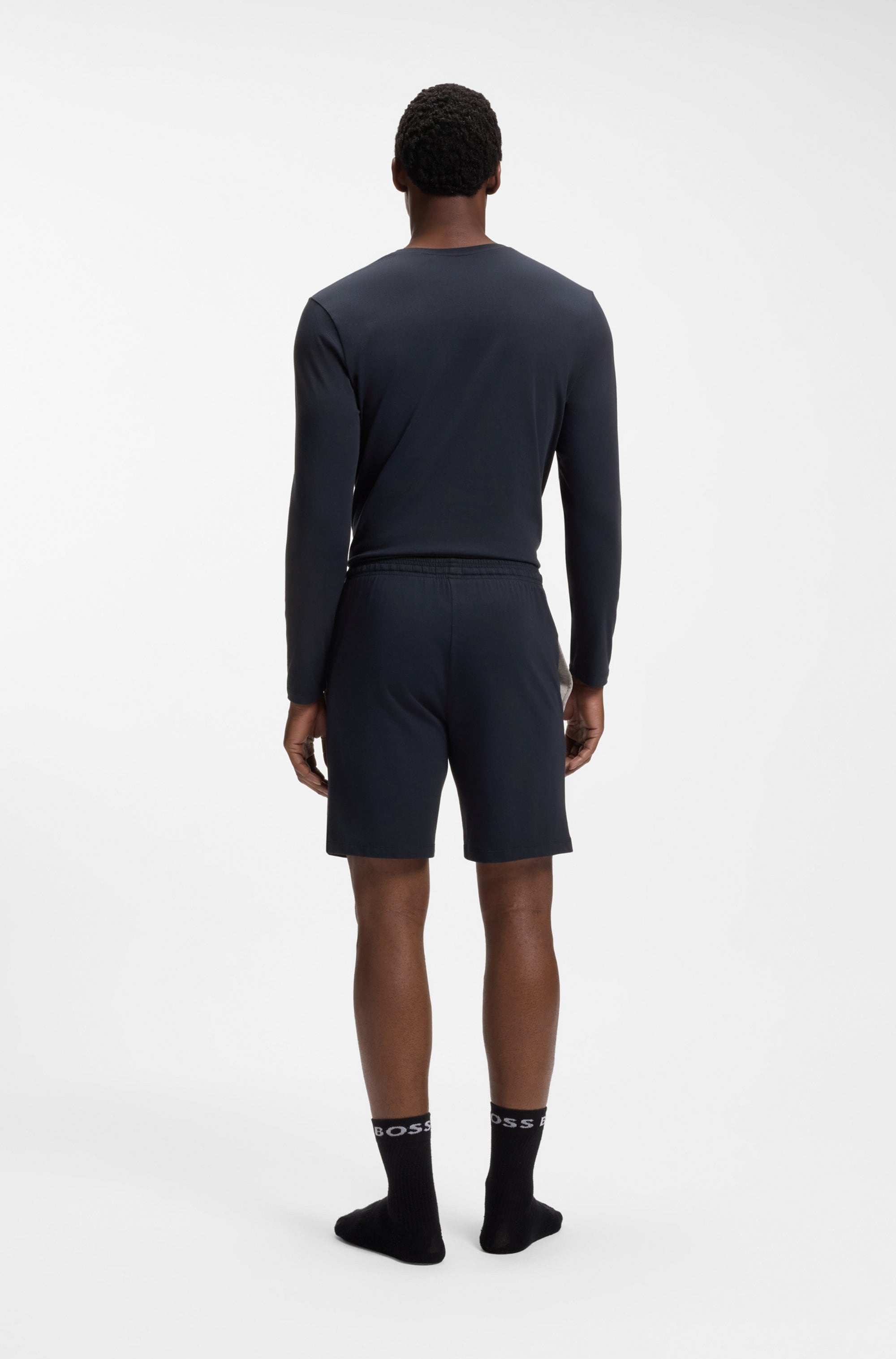 BOSS Sweatshorts »Mix&Match Short CW«  mit BOSS Logo