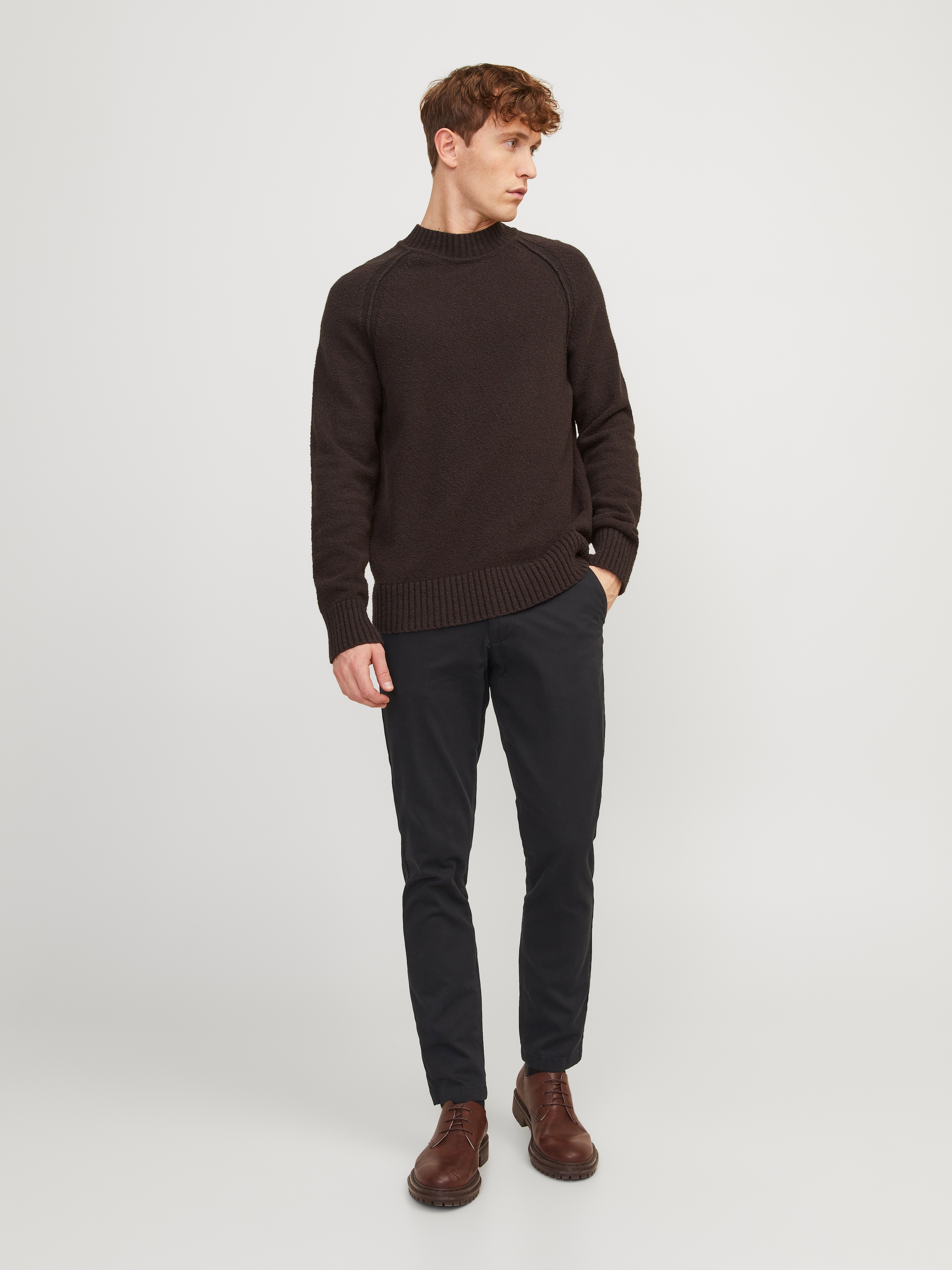 Jack & Jones Chinos »JPSTMARCO mit schmalem Bein und pflegeleichtem Stoff«  washed, modisch, schmal, Baumwollmischung