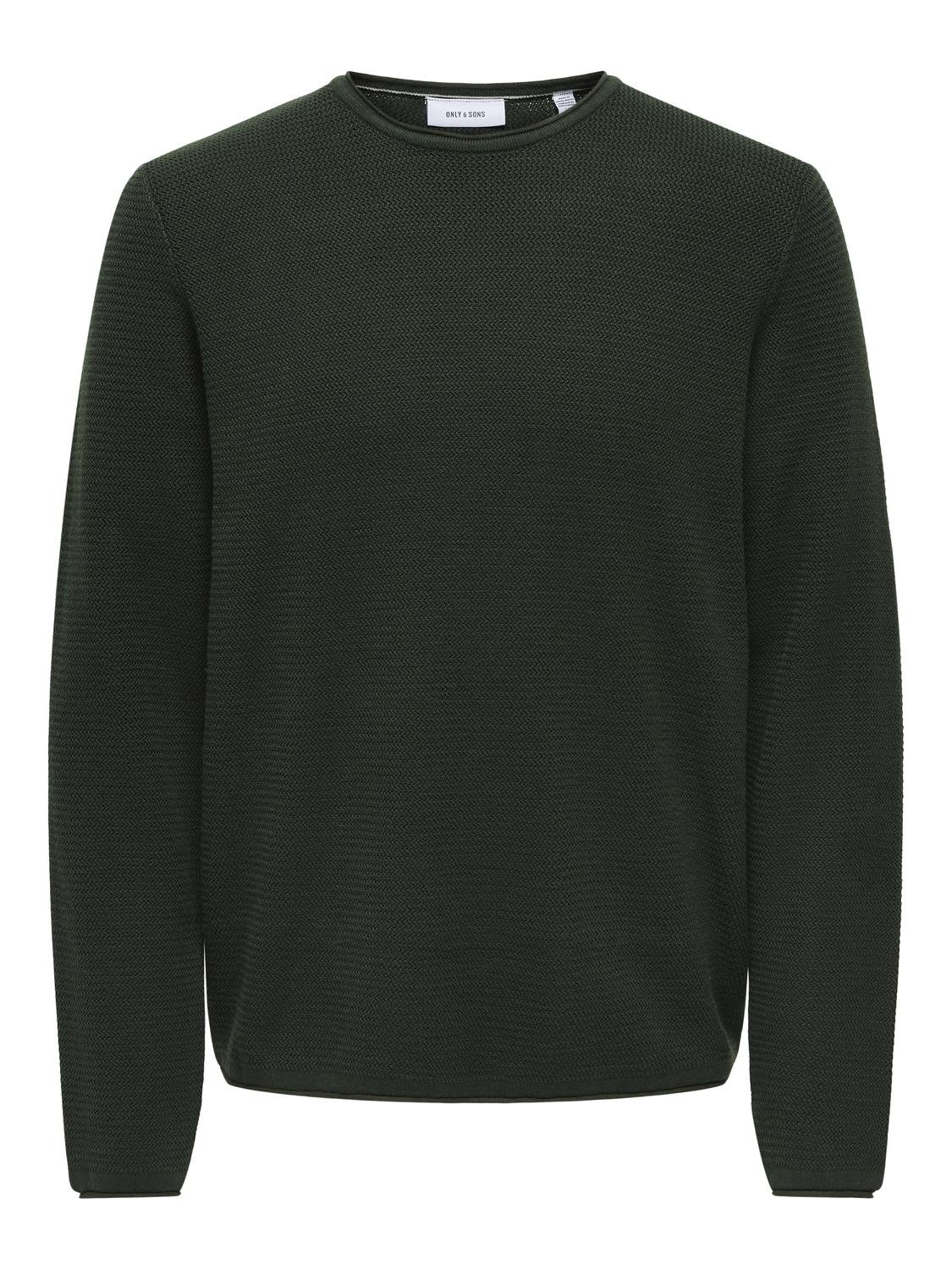 ONLY & SONS Pull en tricot »ONSERIC REG 12 STRUC CREW KNIT«