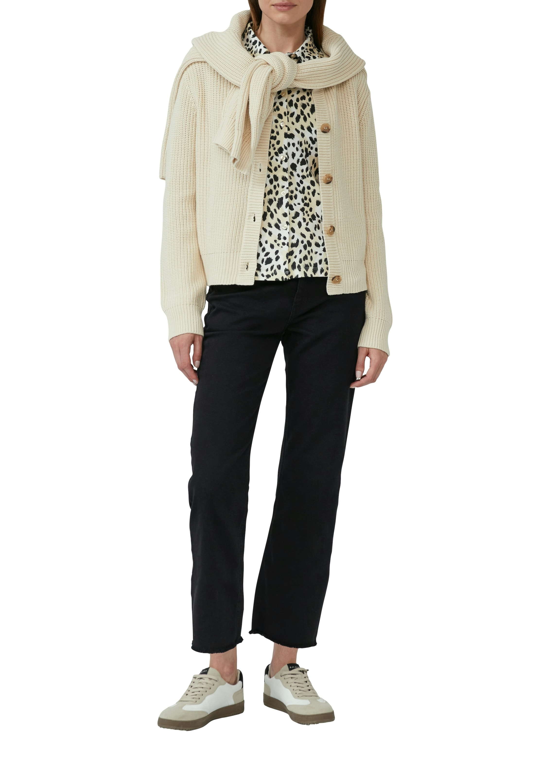 s.Oliver Blouse chemise avec poignets