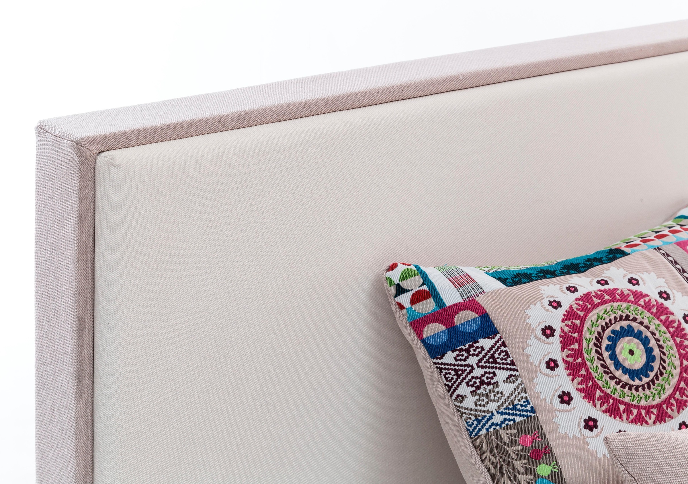 grüne betten Lit boxspring »Amelia« mit 7-Zonen-Tonnentaschenfederkern-Matratze und Zierkissen, 100% vegan