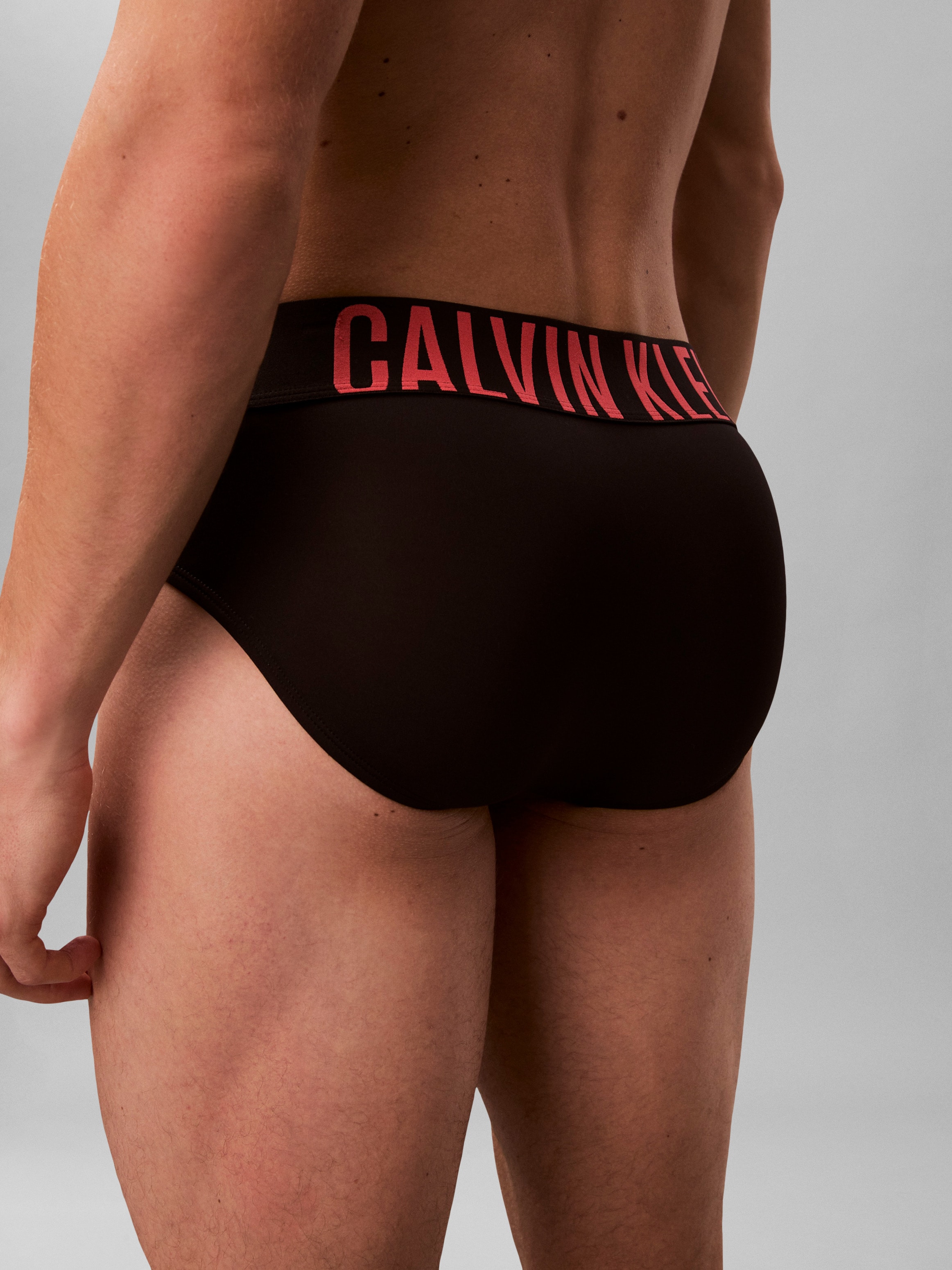 Calvin Klein Underwear Hipster »HIP BRIEF 3PK« Packung, 3er, 3 cuis mit Logo-Stretchbund