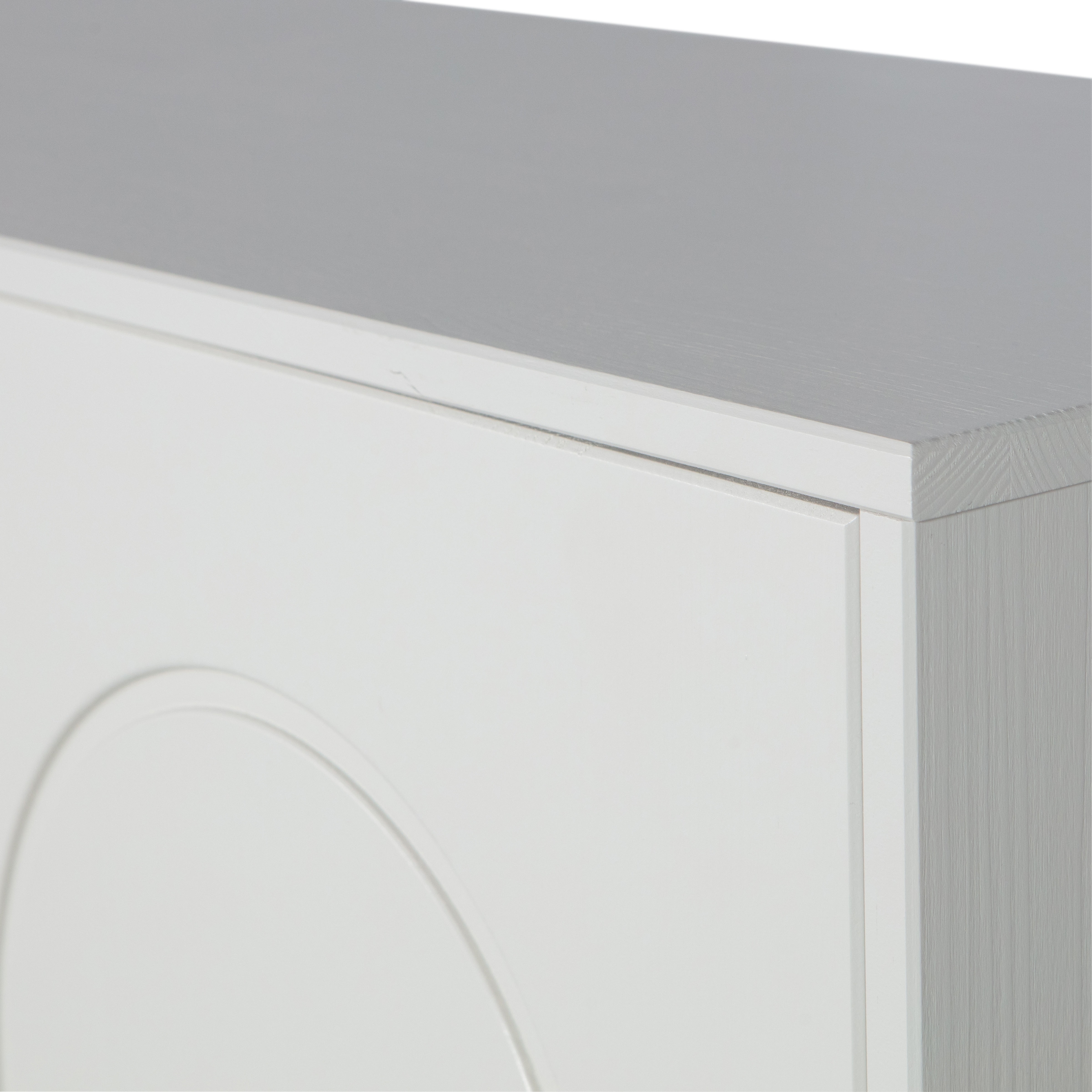 WOOOD Highboard »Xina mit FSC® Massivkiefer und sichtbare Maserung 90 x 40 x 149 cm« Tragkraft 10 kg pro Einlegeboden, einfach zu montieren