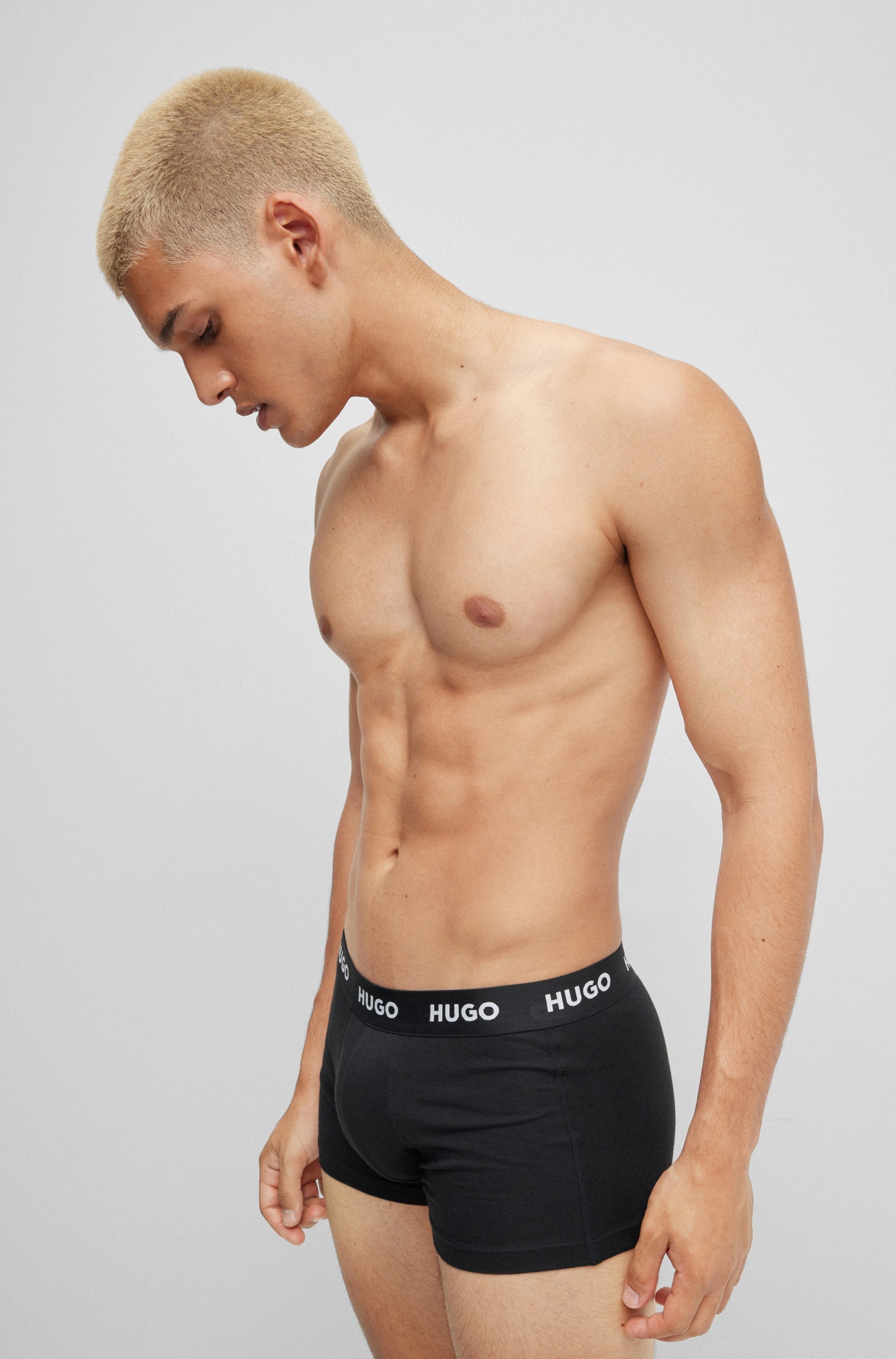 HUGO Underwear Trunk »TRUNK TRIPLET PACK« Packung, 3er Pack, 