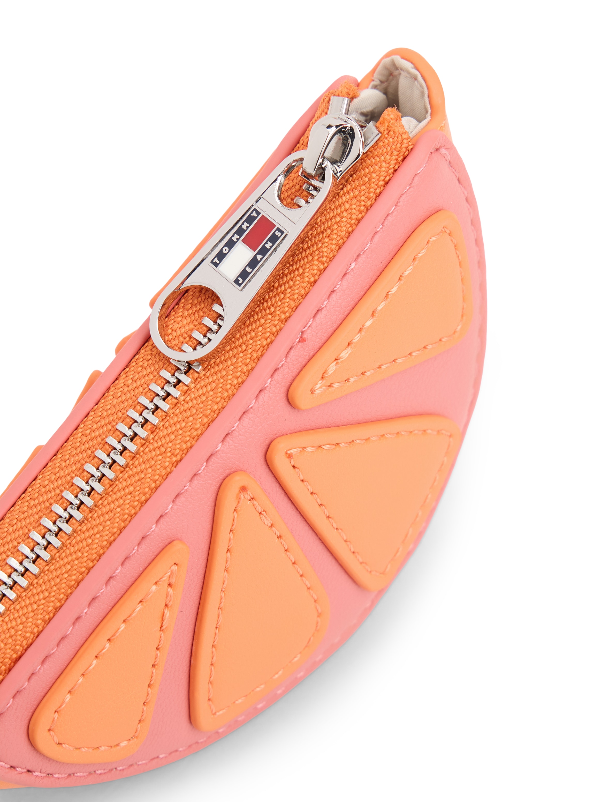 Tommy Jeans Schlüsselanhänger »TJW FRUIT COIN PURSE ORANGE« Taschen-Schlüsselanhänger, Taschen Charm, Bag Charm im Frucht-Look