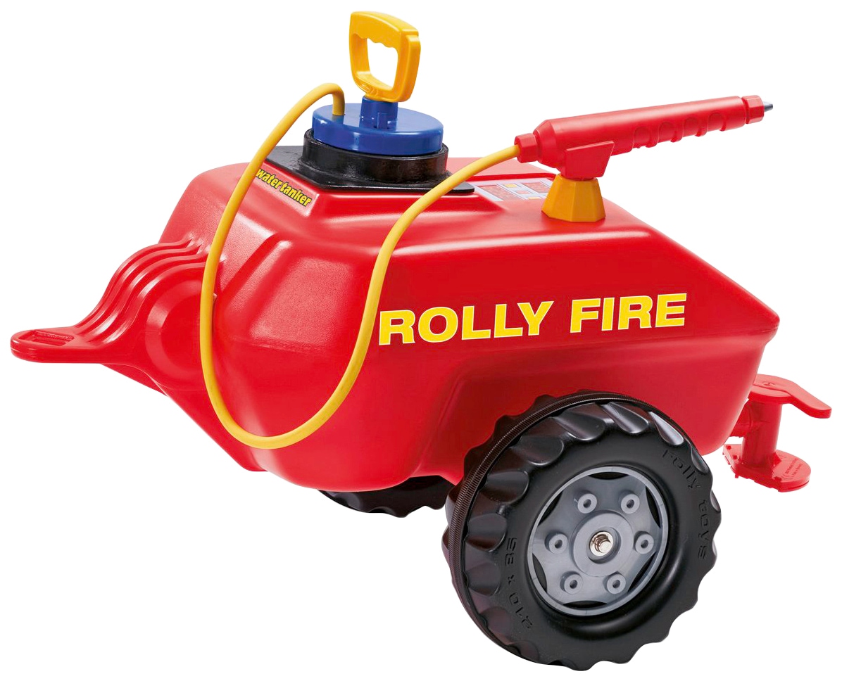 rolly toys® Kinderfahrzeug-Anhänger »Vacumax Fire«, Tanker für Trettraktoren