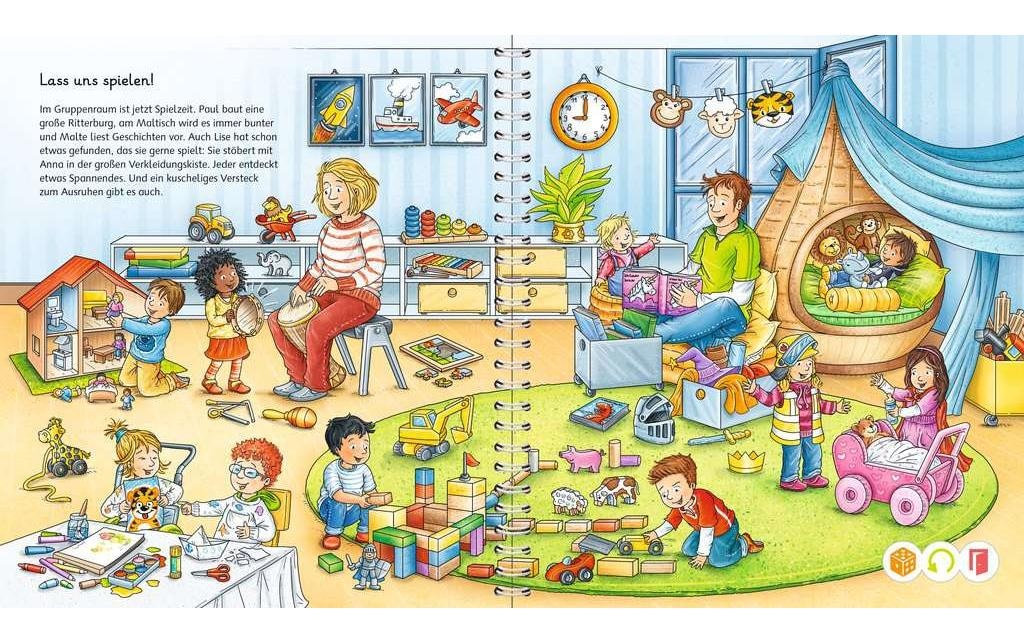 Ravensburger Lernspielzeug »tiptoi Starter-Set: Kindergarten«