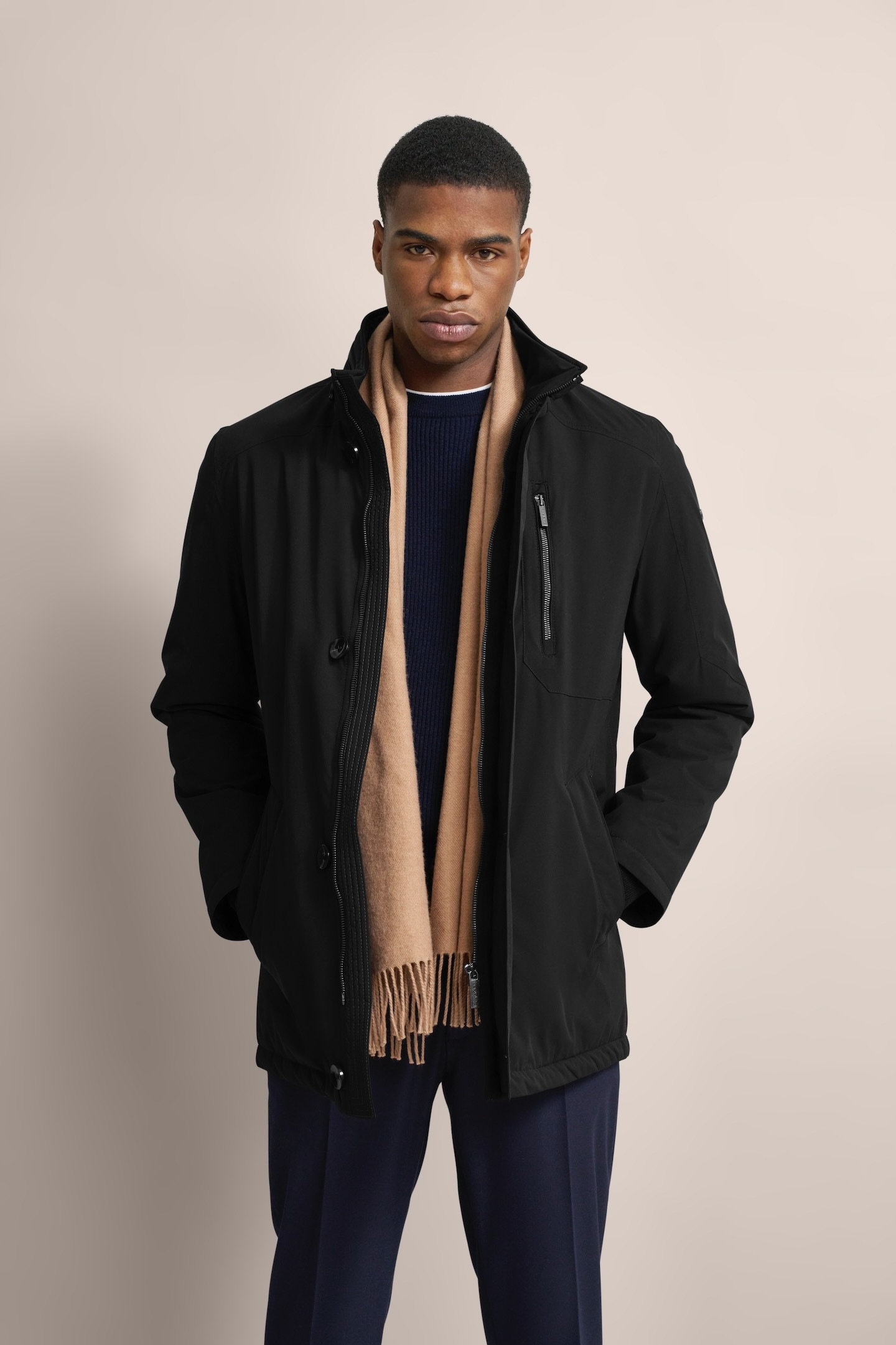 Image of bugatti Kurzjacke "wasserabweisend" ohne Kapuze für das ganze Jahr