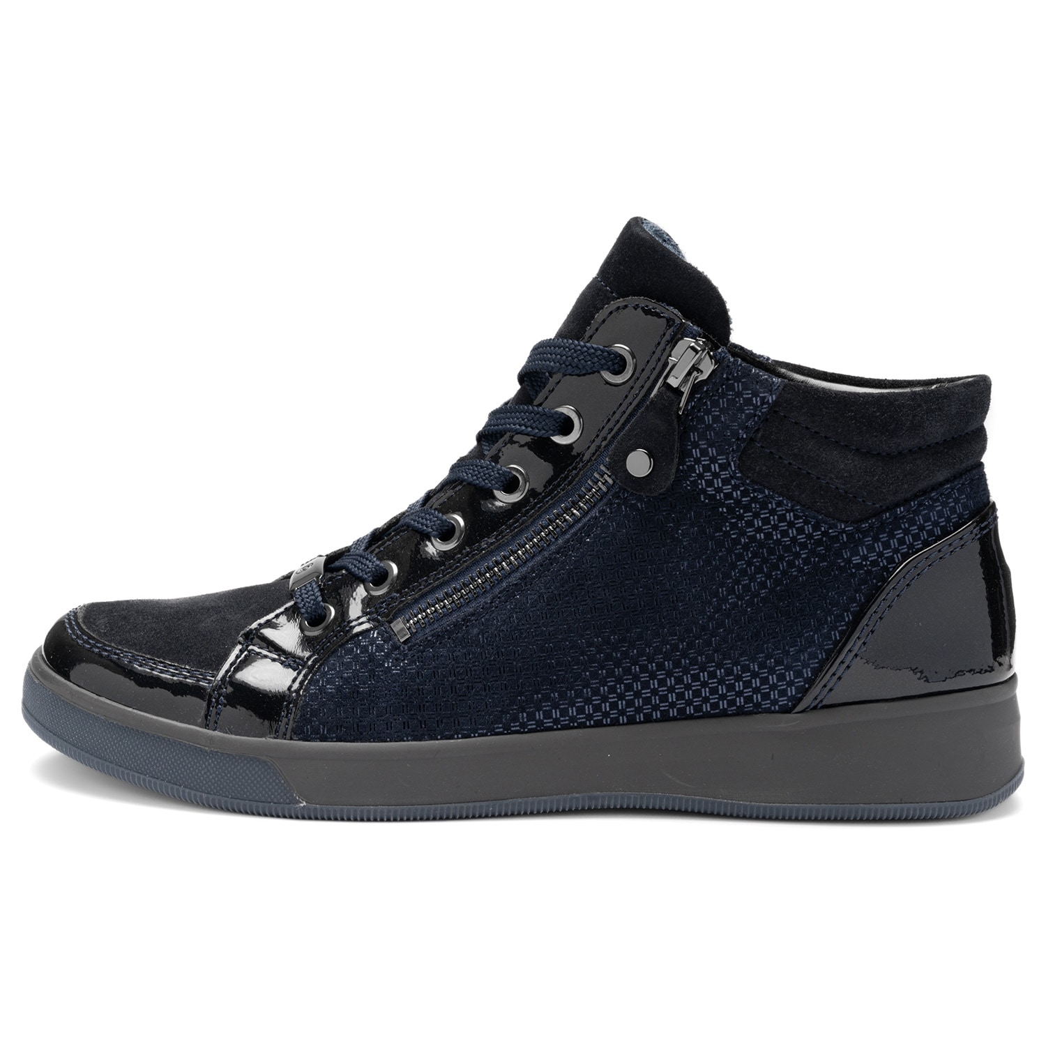 Ara Bottines de sneakers »ROM«  baskets montantes, bottines à lacets avec garnitures contrastantes