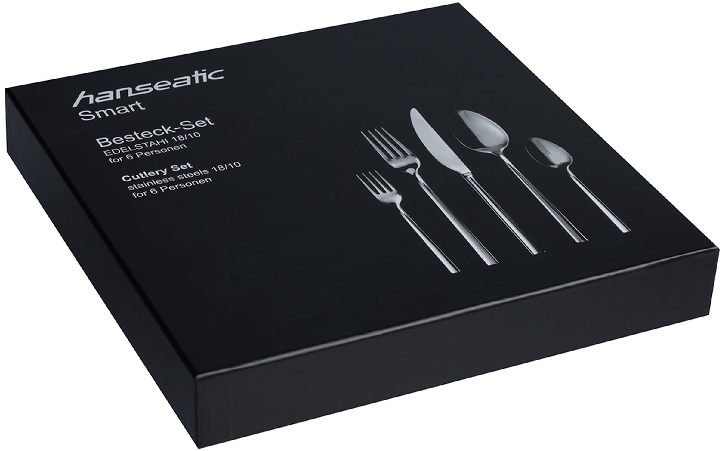 Hanseatic Besteck-Set »SMART, glänzend« leichtes und minimalistisches Design