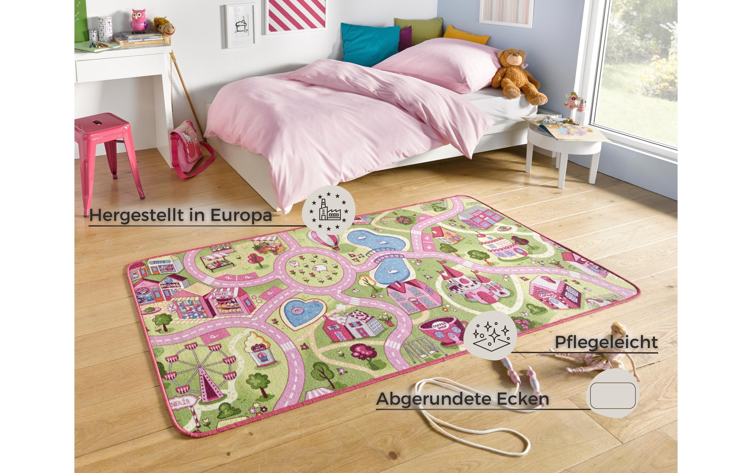 HANSE Home Kinderteppich »Sweet Town«