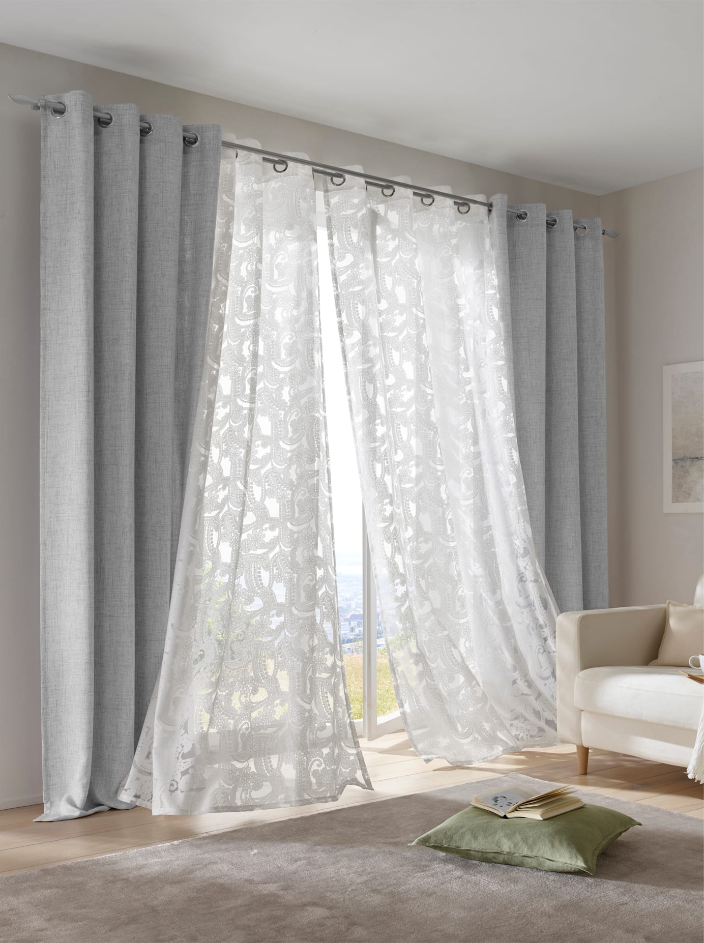 Decoratieve vitrage