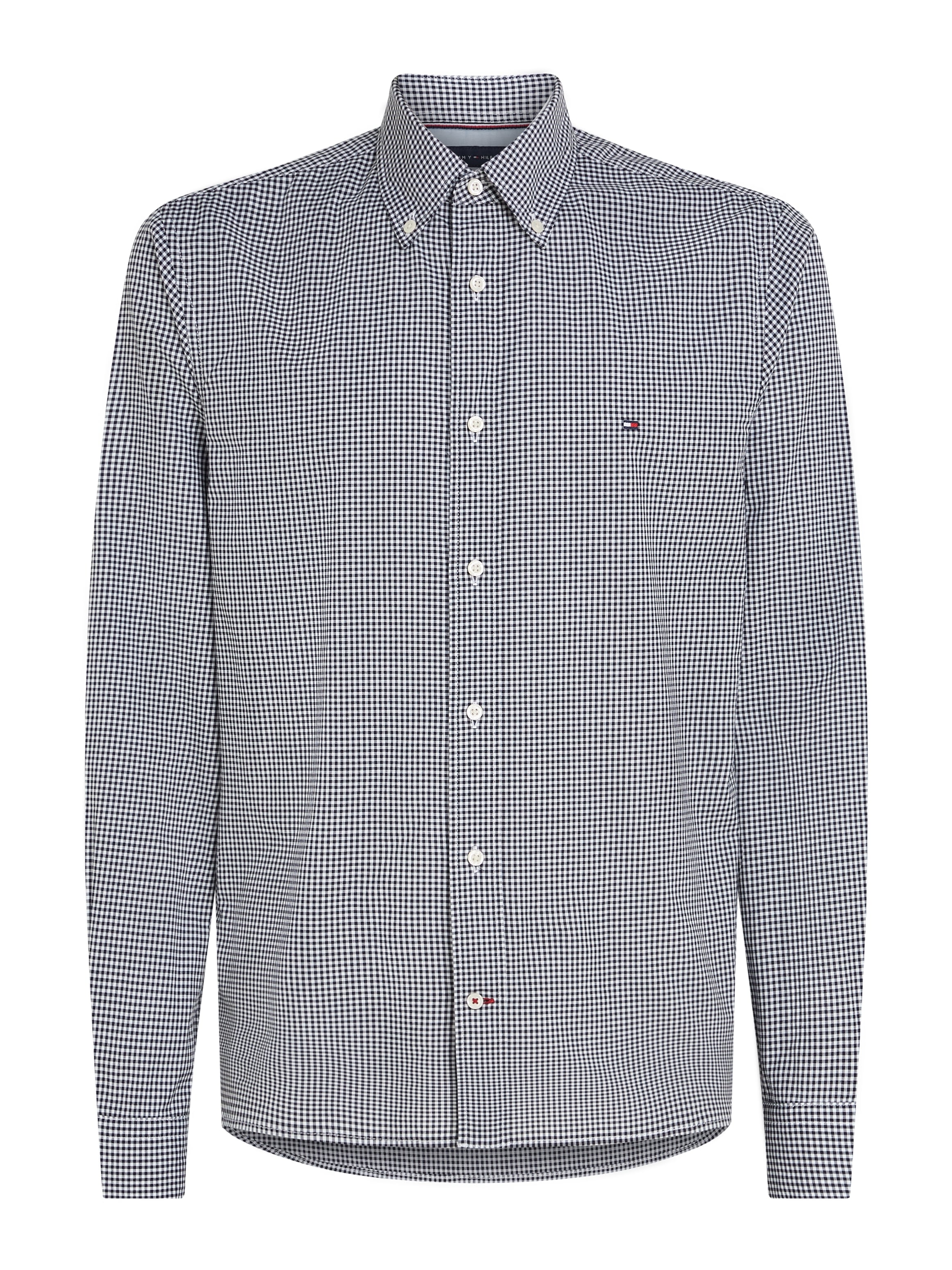 Tommy Hilfiger Langarmhemd »NAT. SOFT FLEX GINGHAM RF SHIRT«