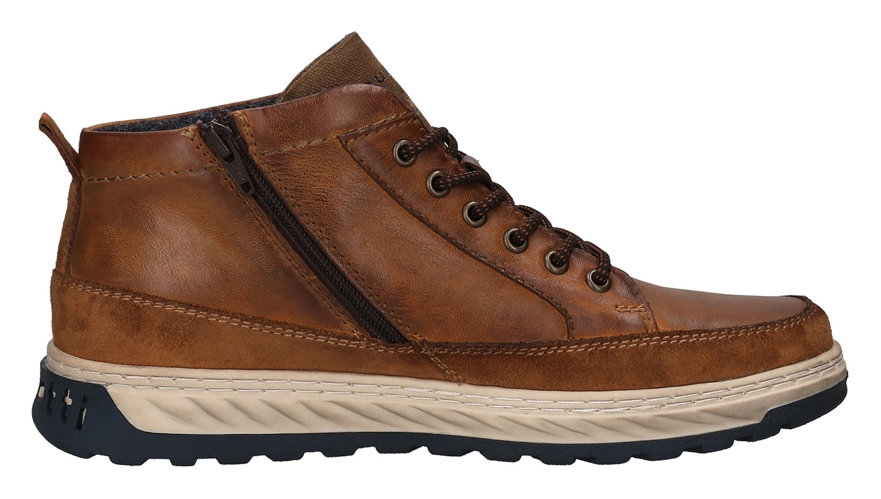 bugatti Schnürboots  High Top Sneaker, Stiefelette mit Innenreissverschluss