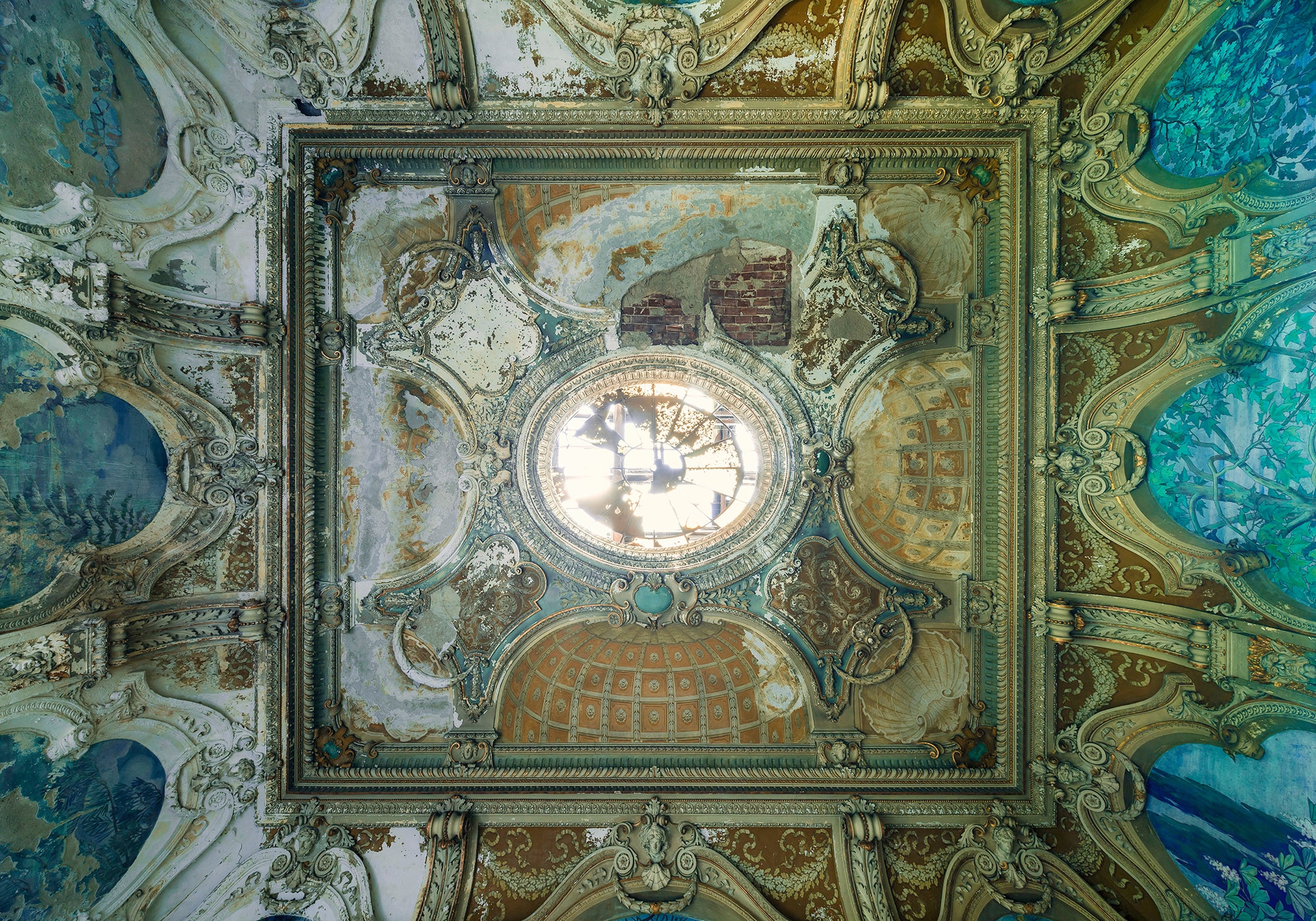 Image of Komar Vliestapete »Deckenkunst«, bedruckt-Barock-Destroyed-Effekte, lichtbeständig und wasserfest bei Ackermann Versand Schweiz